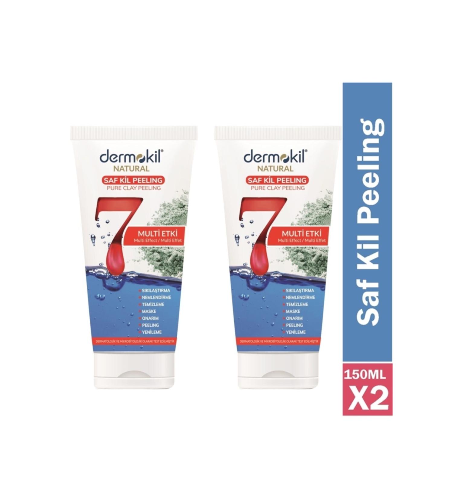 Dermokil Natural Pure 7 Effective Care Cure 150 Ml X 2 Pieces