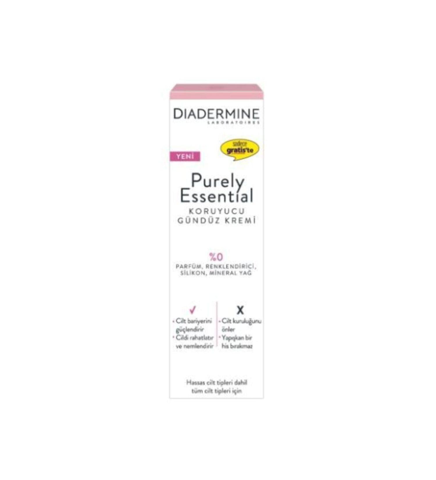 Diadermine Purely Essential Protective Day Cream 40 ml
