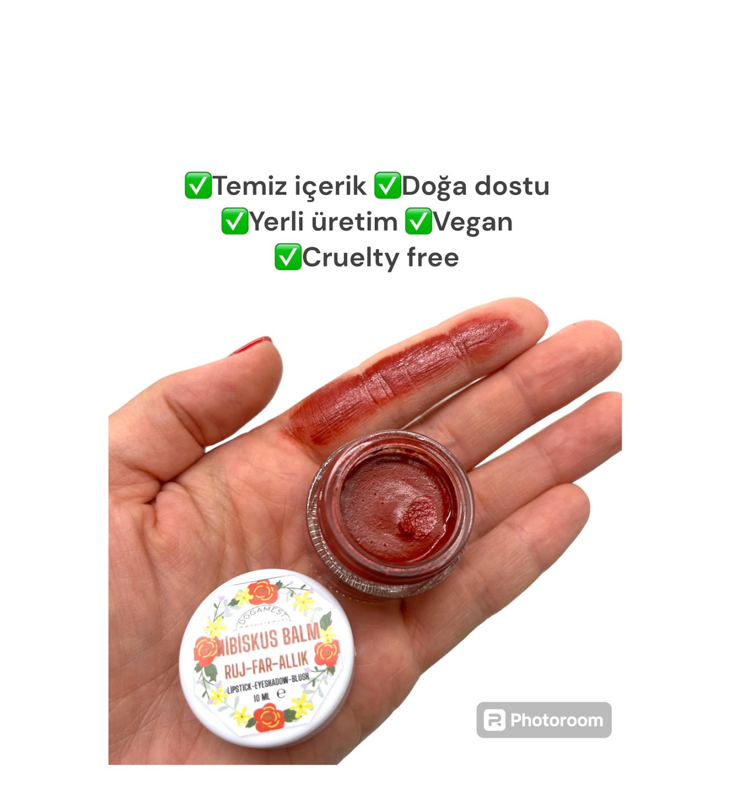 DOGAMEST AROMATHERAPY Hibiscus Balm Lipstick-Eyeshadow-Blush