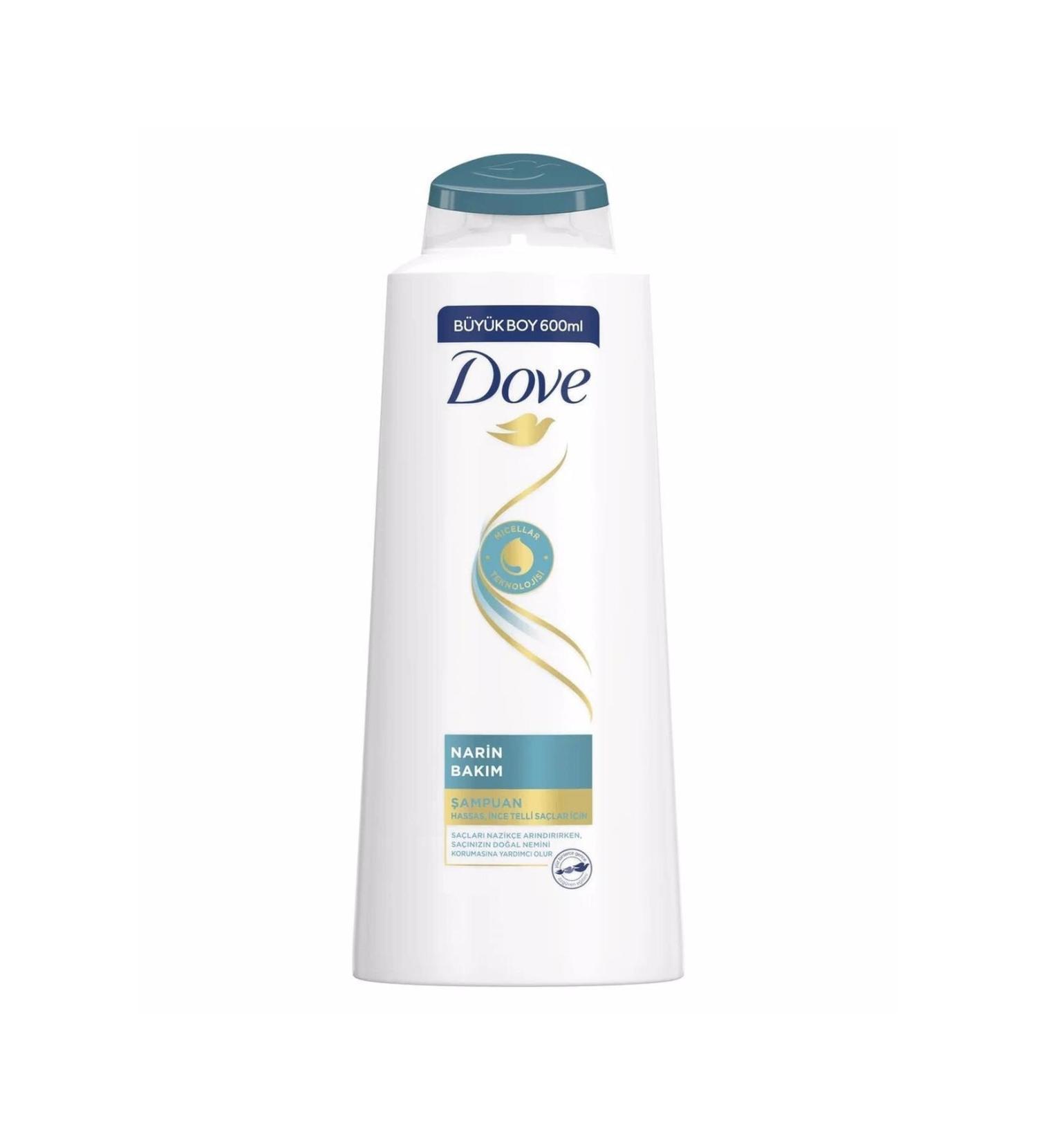 Dove Shampoo Delicate Care Micellar Fine 400 Ml