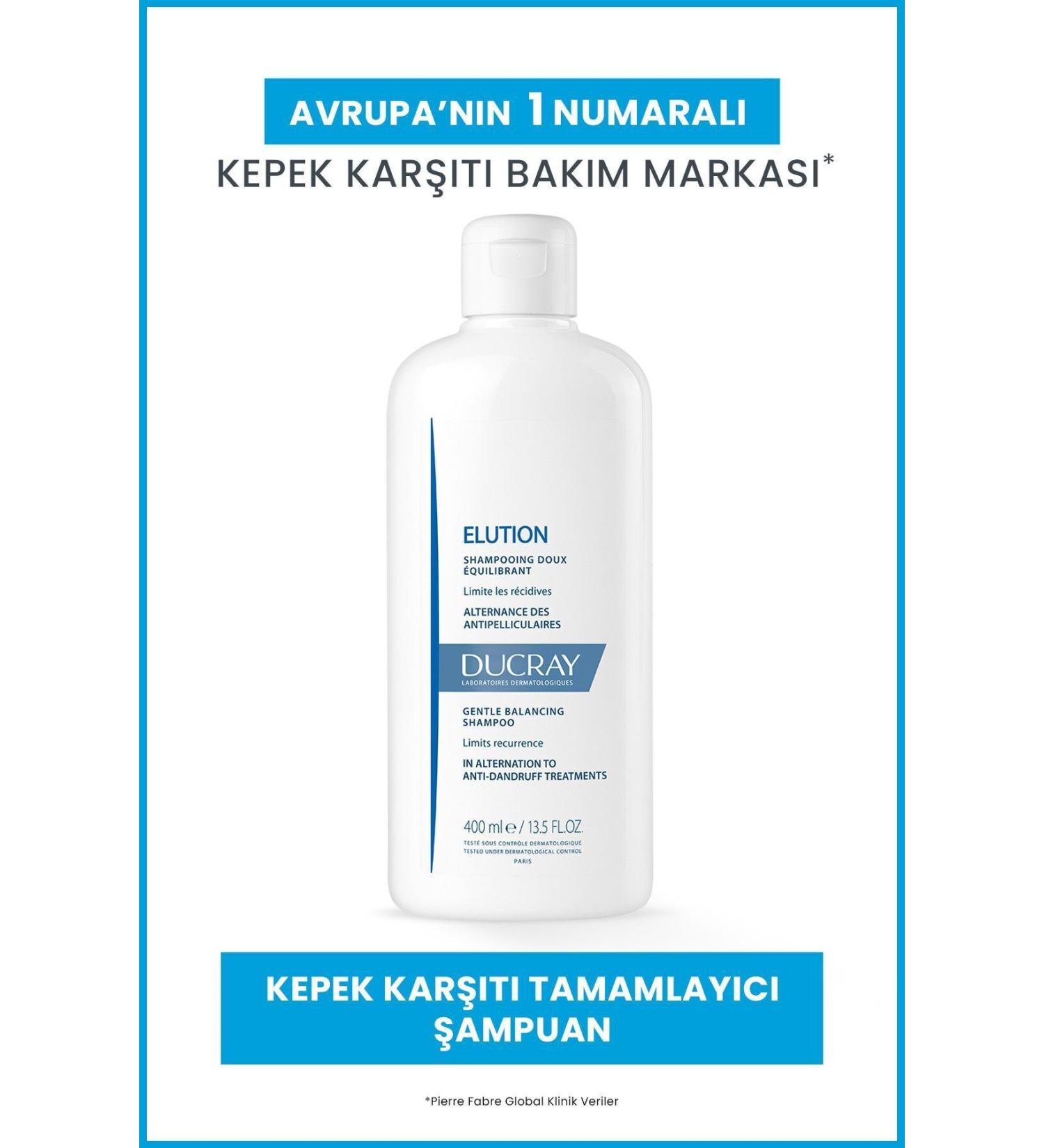 Ducray Elution Anti-Dandruff Complementary Shampoo 200 Ml - Buy Online on GoSupps.com