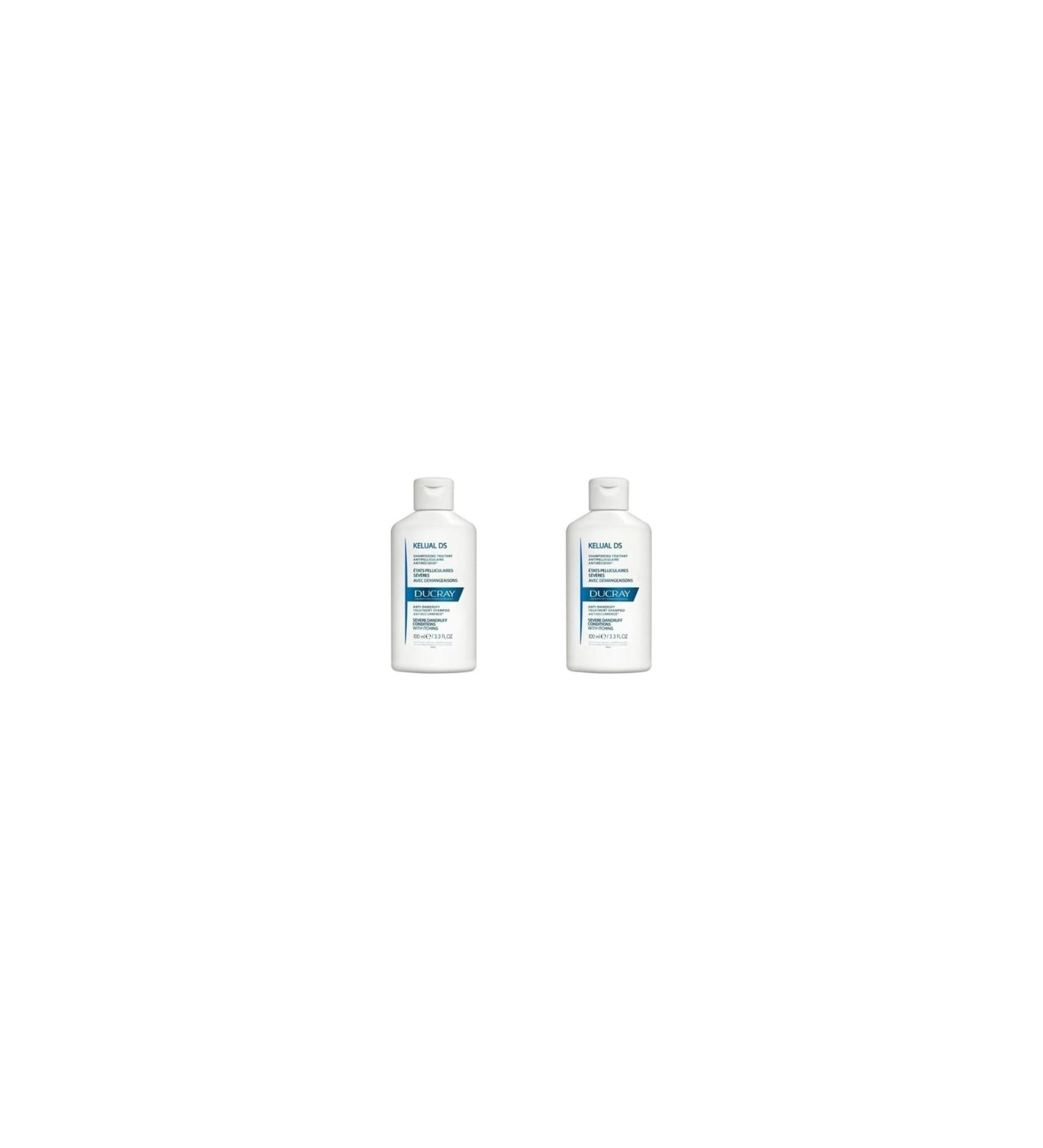 Ducray Kelual Ds Shampoo 100 Ml 2 Pieces