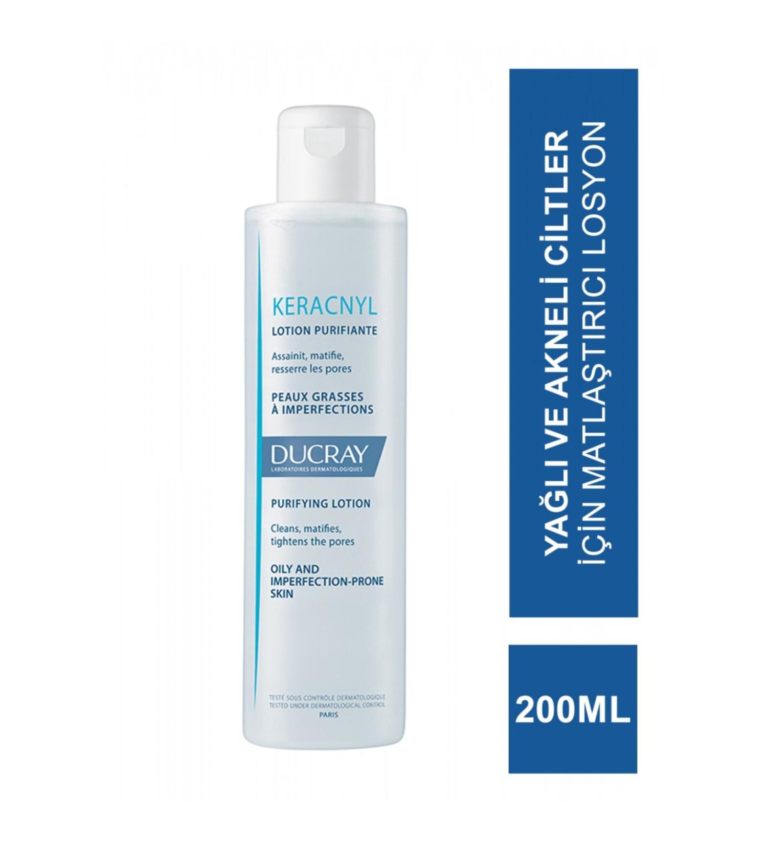 Ducray KERACNYL Lotion Pore tightening skin cleansing lotion-200 ML