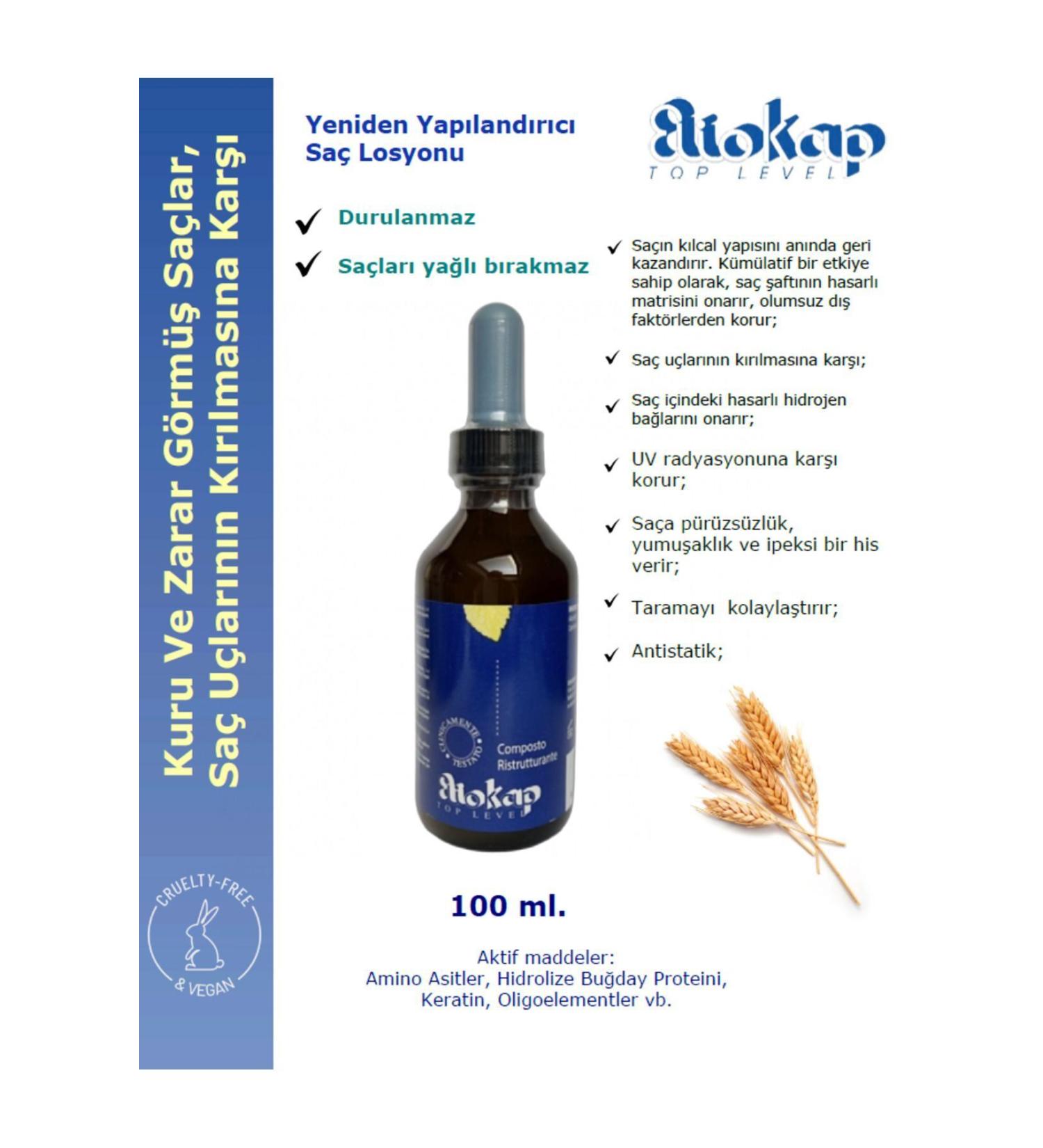 Eliokap COMPOSTO - Restructuring Hair Lotion 100 ml.