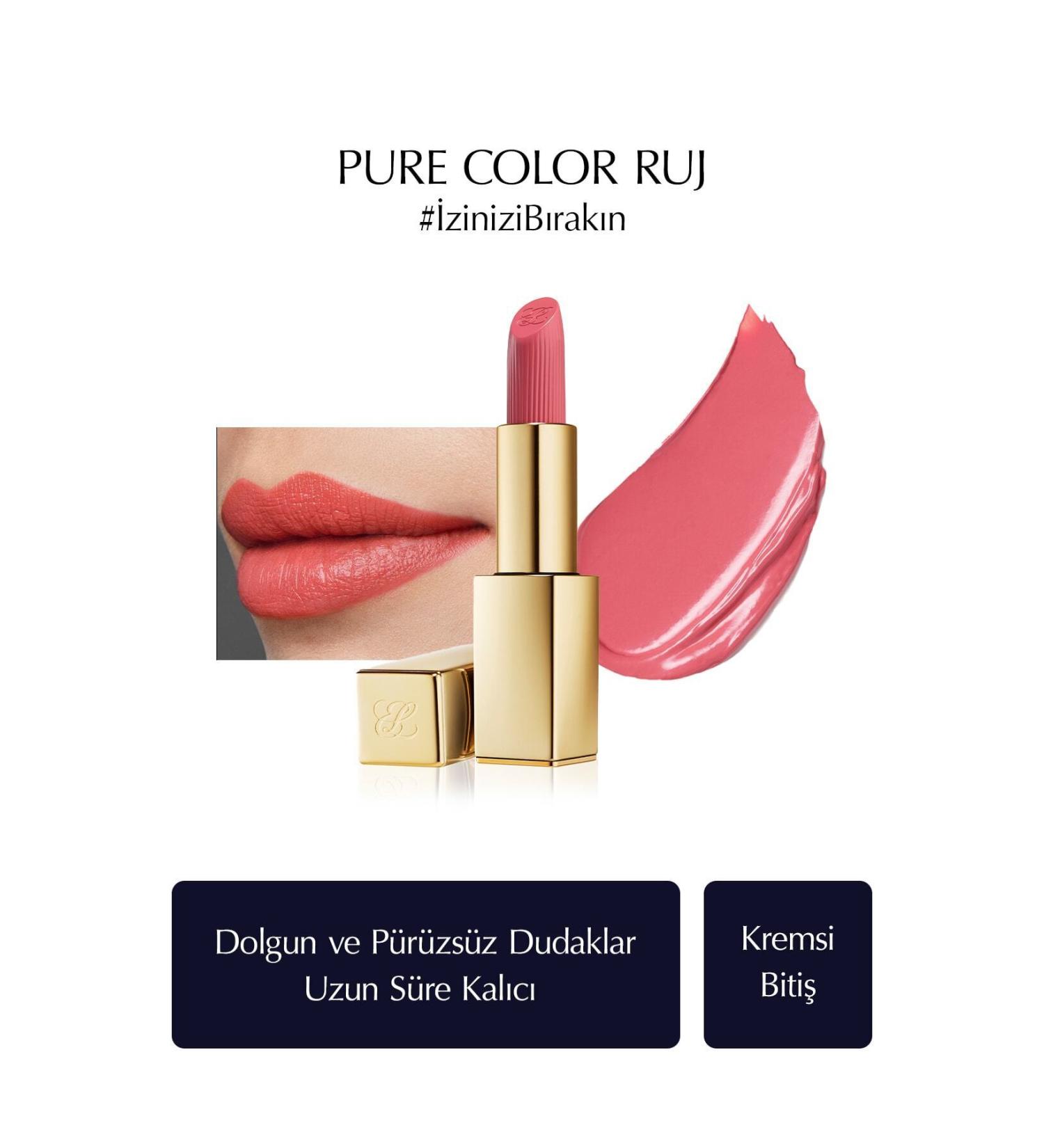 Estee Lauder Long-Lasting Creamy Lipstick For Plump and Smooth Lips - 3.5gr-260 Eccentric PSSNS.260