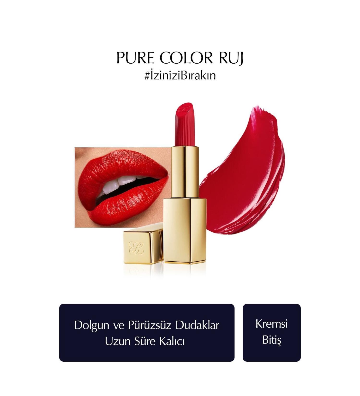 Estee Lauder CREAMY LIPSTICK THAT GIVES SHINY TO THE LIPS - 3.5GR -520 CARNAL PASSI.230
