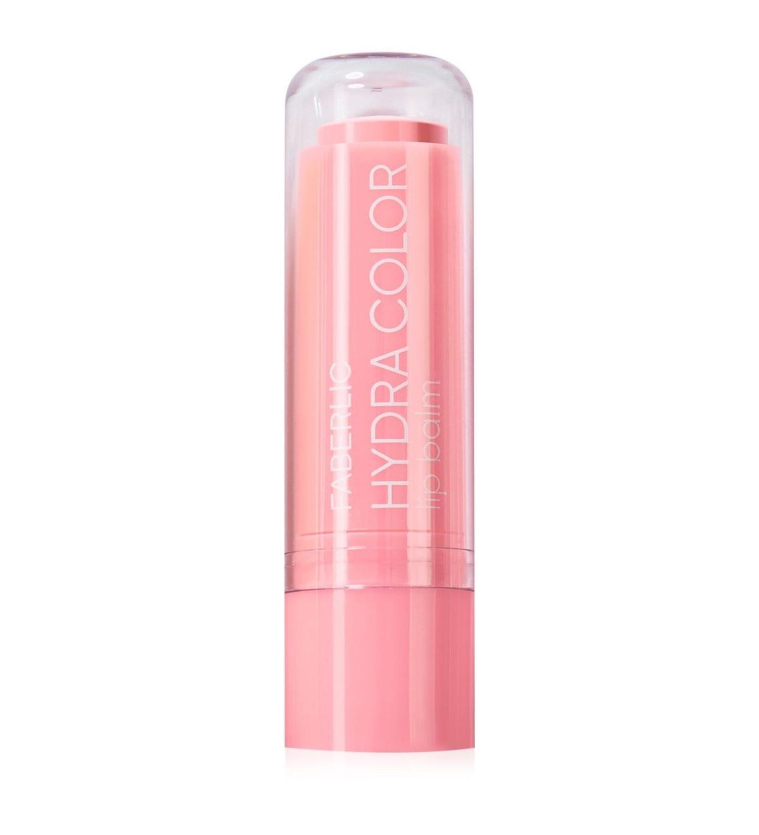 Faberlic Glam Team Hydra Color Tinted Lip Balm shade "light pink"