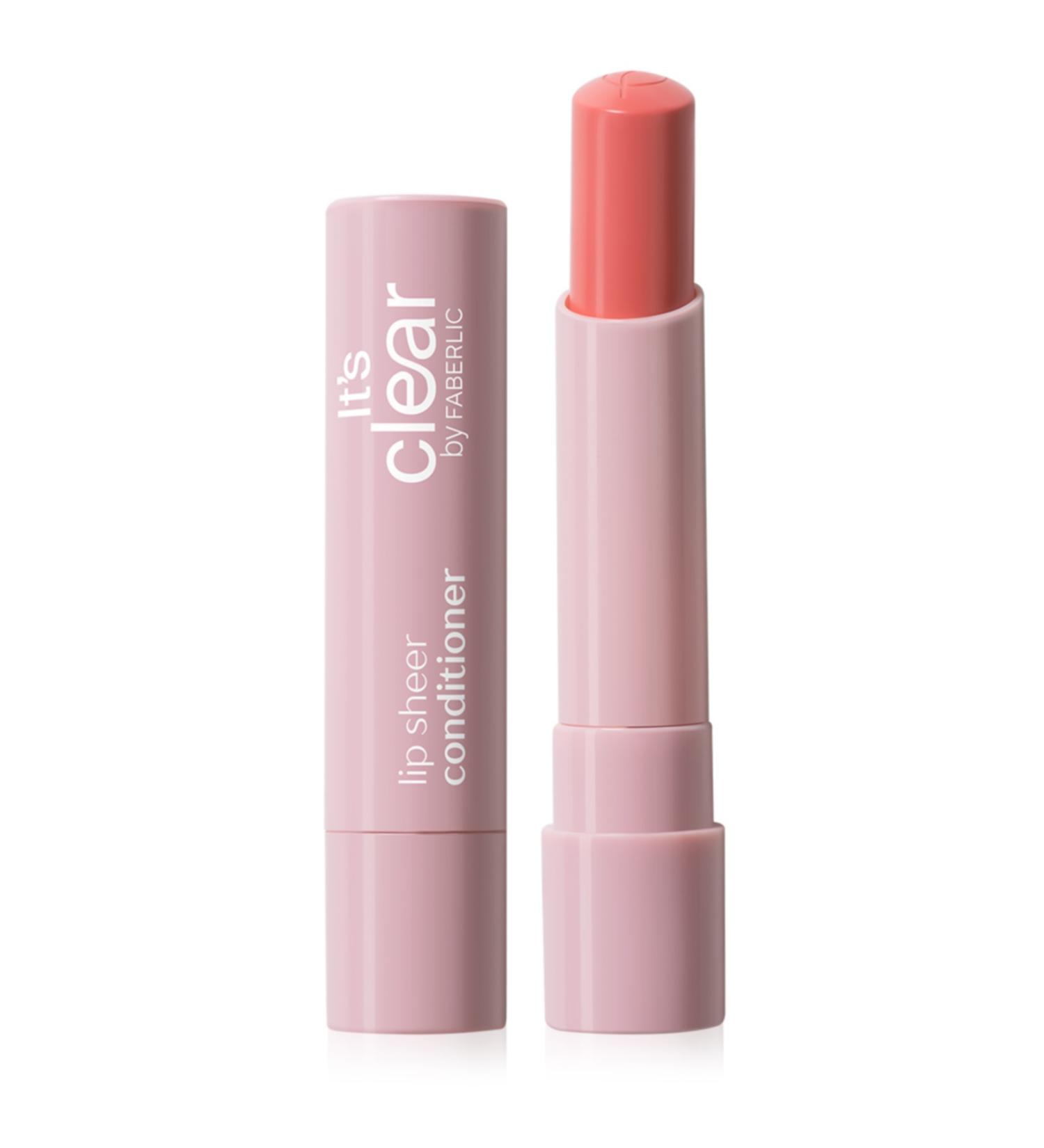 Faberlic Lip Sheer Conditioner Lipstick Soft Pink