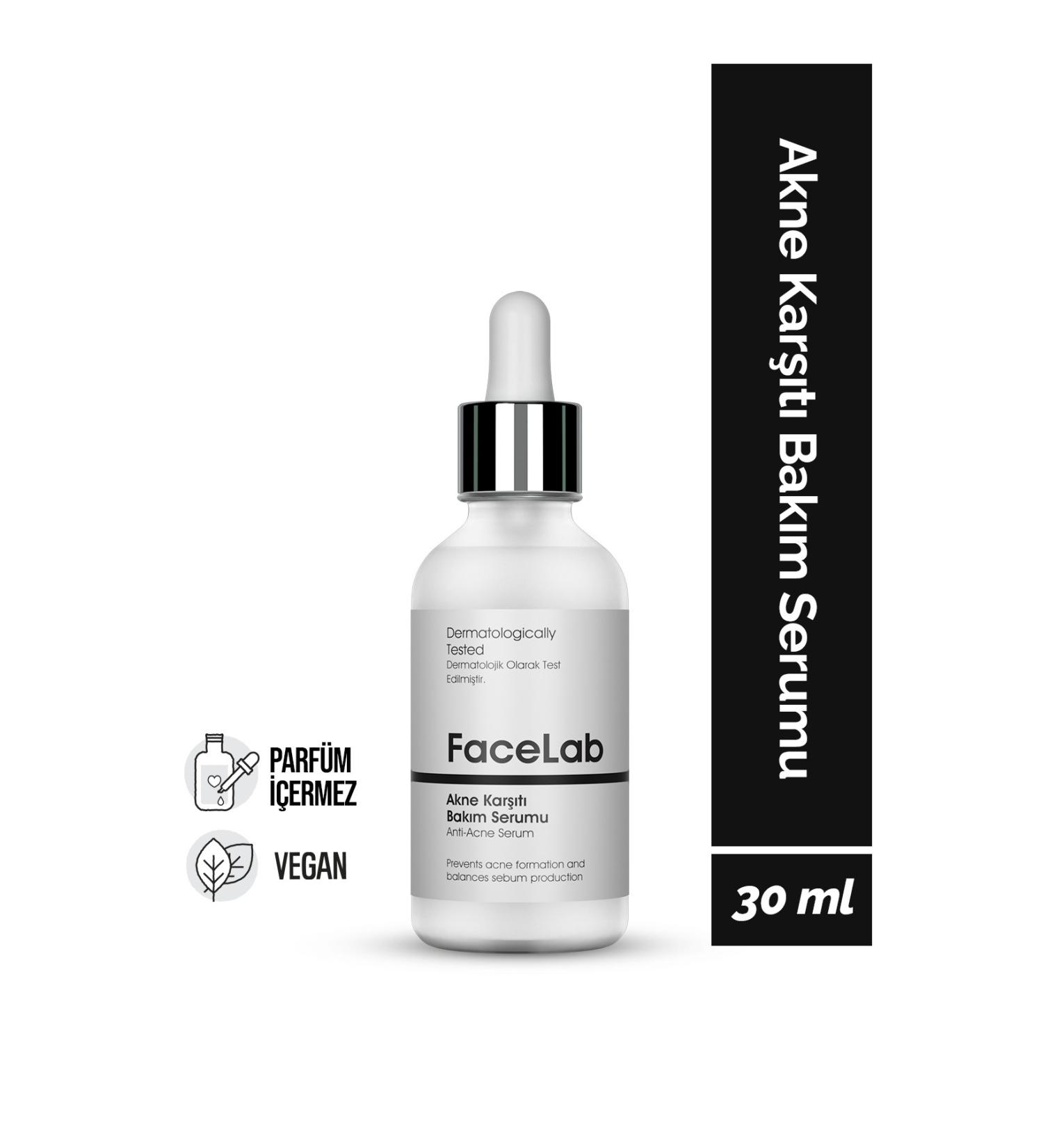 FaceLab Anti-Acne Skin Oil Balancing Care Serum 30 ml - Buy Online on GoSupps.com