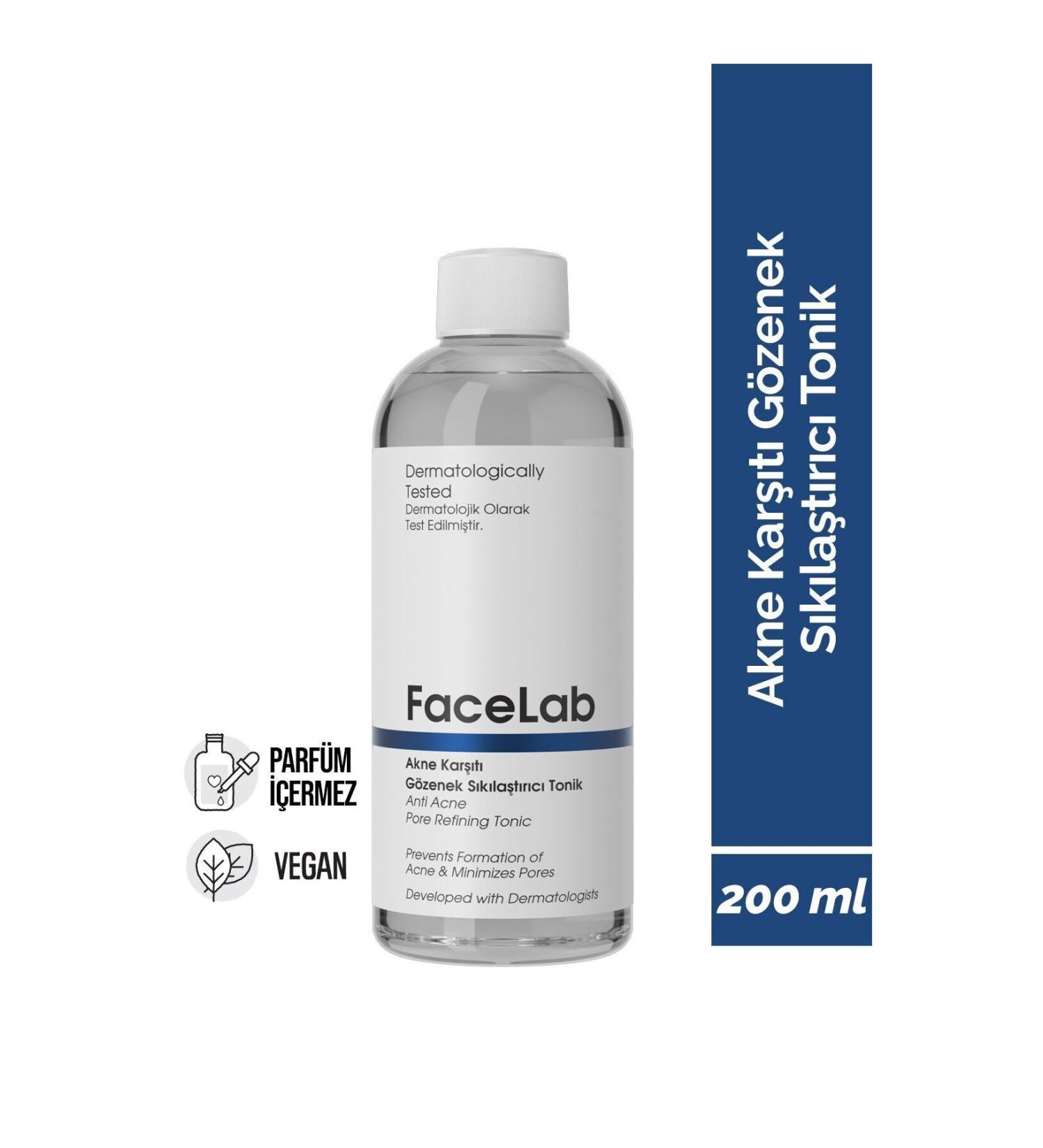 FaceLab Salicylic Acid Anti-Acne and Pimple Pore Tightening Toner 200 ml - Buy Online on GoSupps.com
