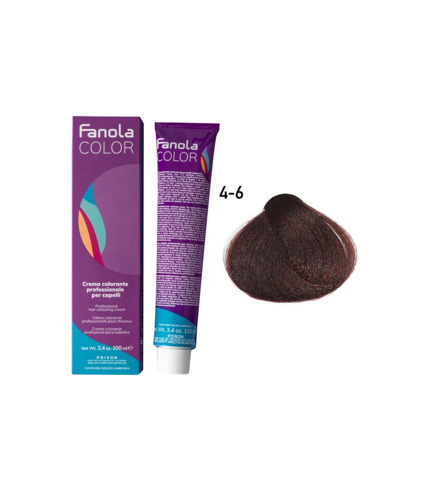 Fanola Color 100ml Chestnut Red 4.6