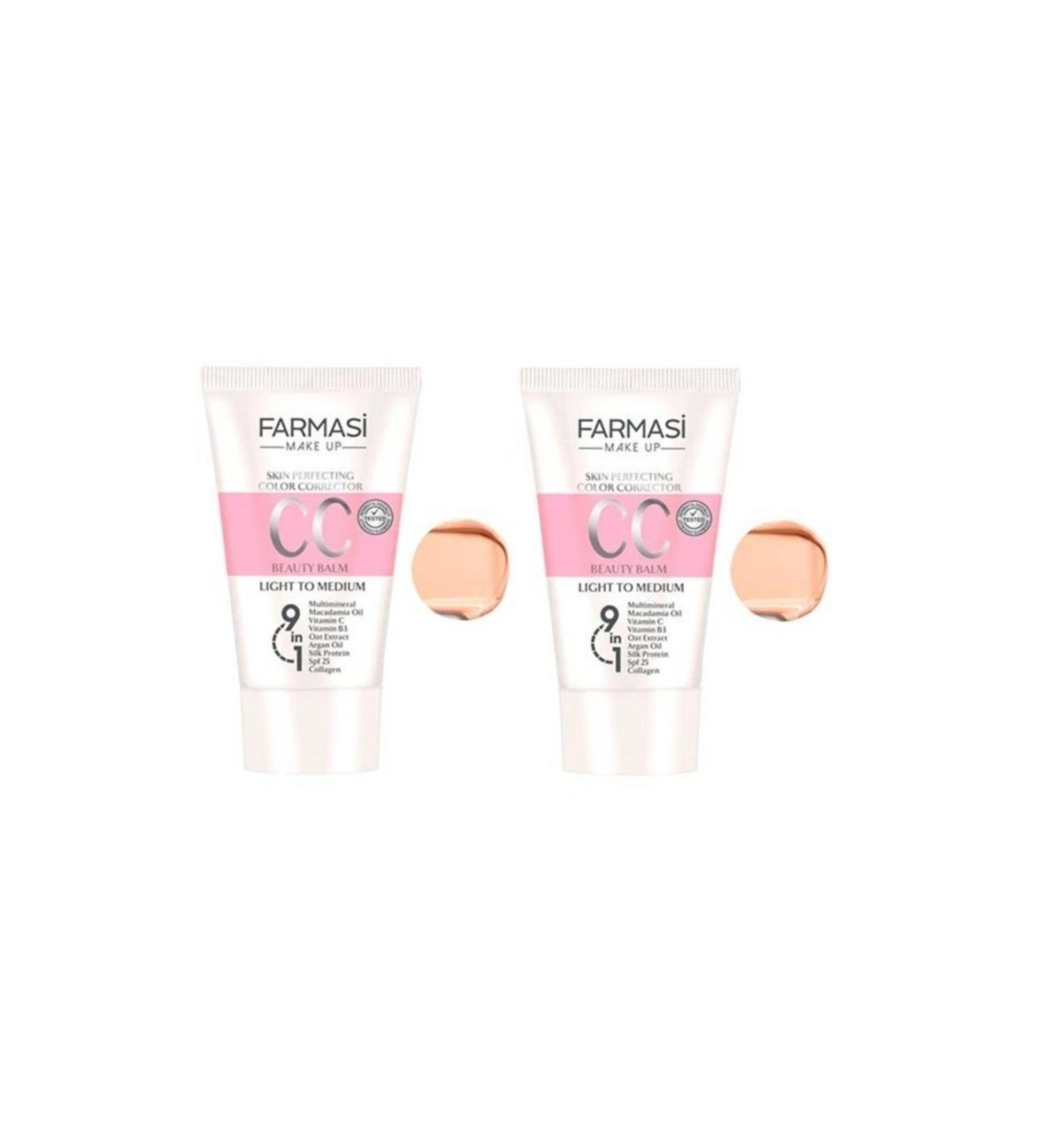 Farmasi 2 CC Cream Light to Medium 50 ml