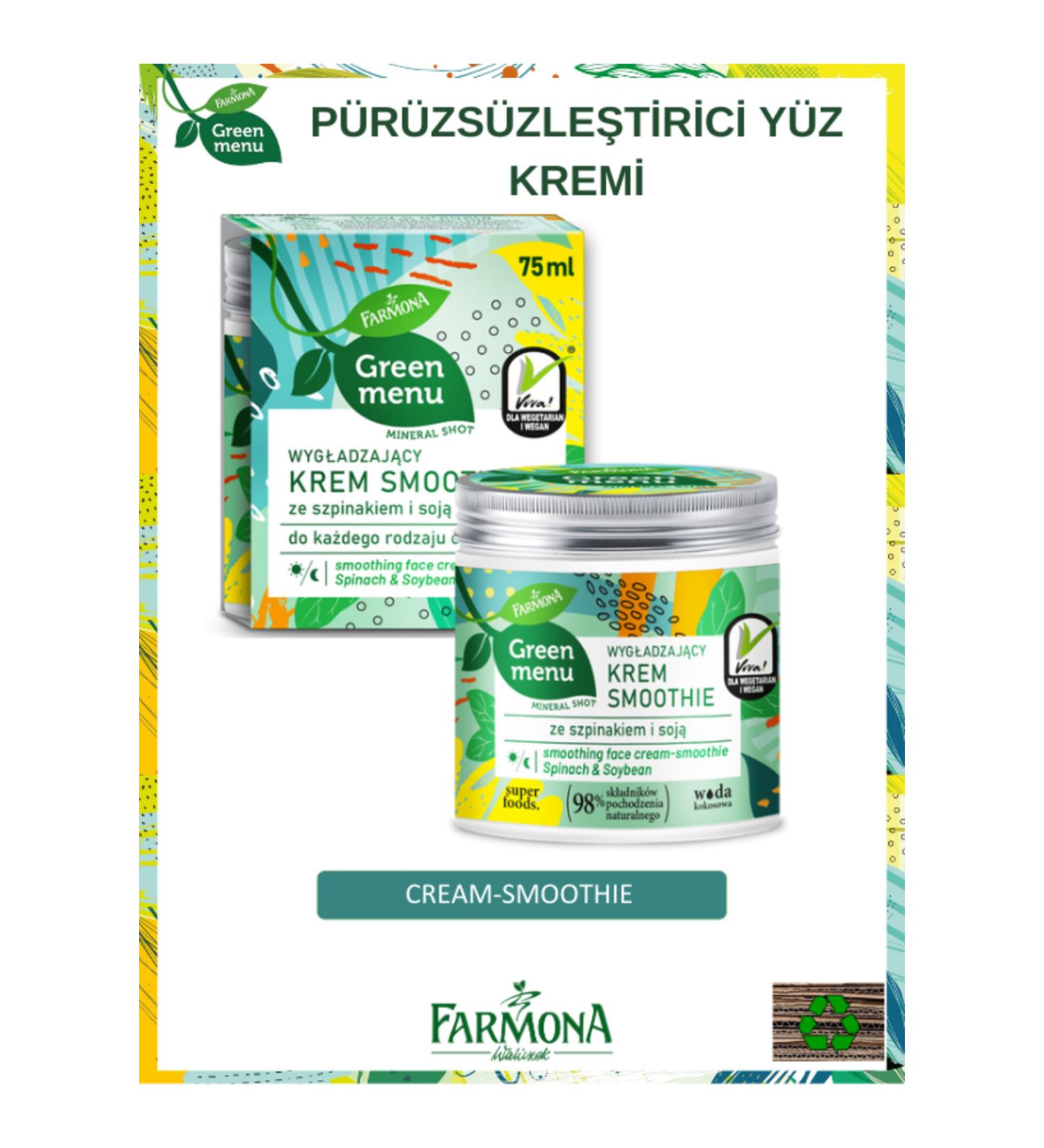 Farmona GREEN MENU SOFTENING FACE CREAM