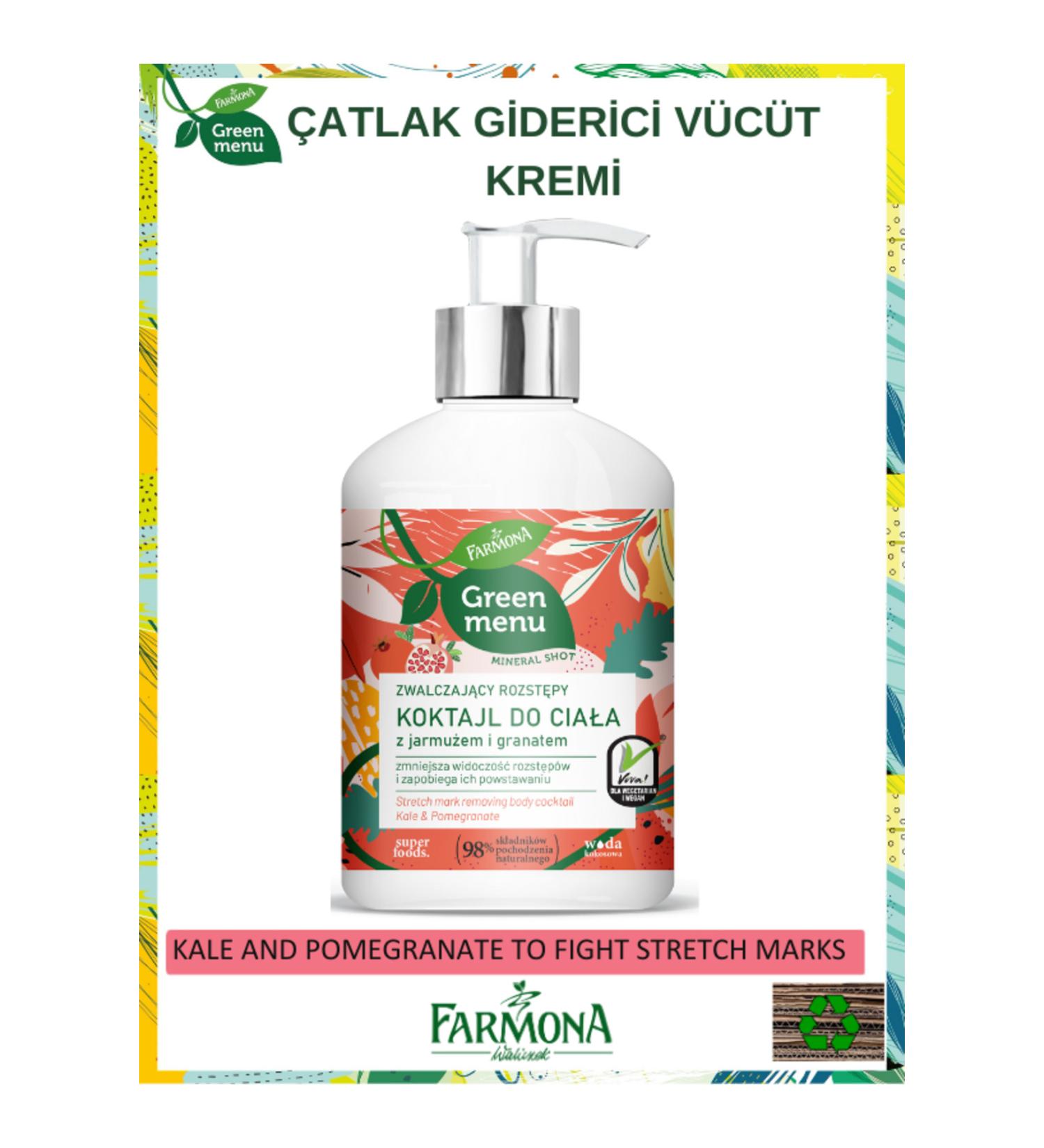 Farmona GREEN MENU STRETCH RESISTANT CREAM 250ML