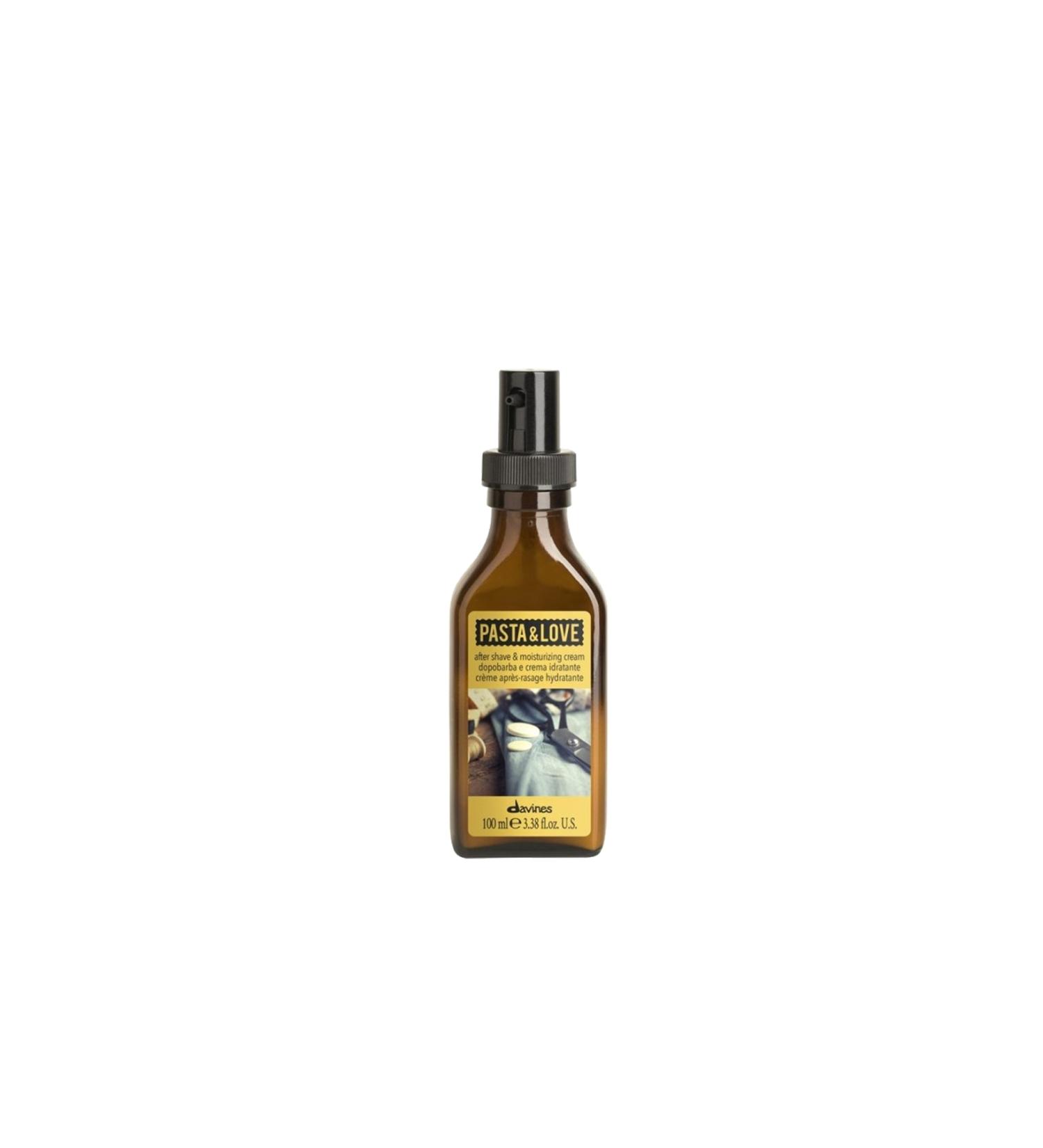 Davines Pasta & Love Men's Lightweight Aftershave Care Cream That Does Not Leave Skin Sticky 100ml /