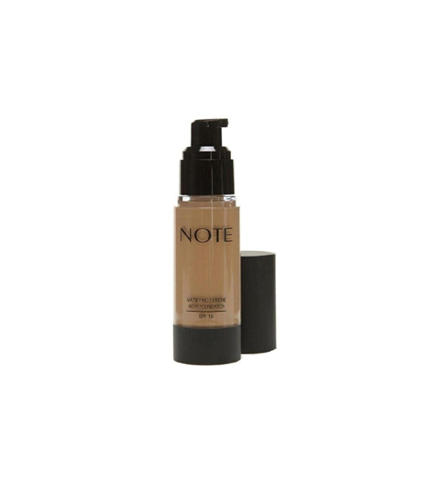 Note Cosmetics Extreme Wear Foundation Foundation 04 Sand Kuattoprof