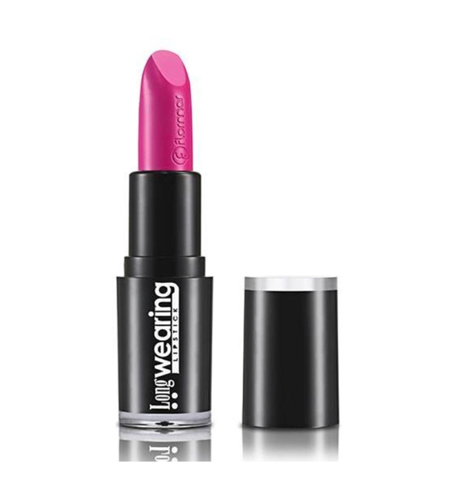 Flormar Ruj - Long Wearing Lipstick Expressive Fuchsia 8690604127726