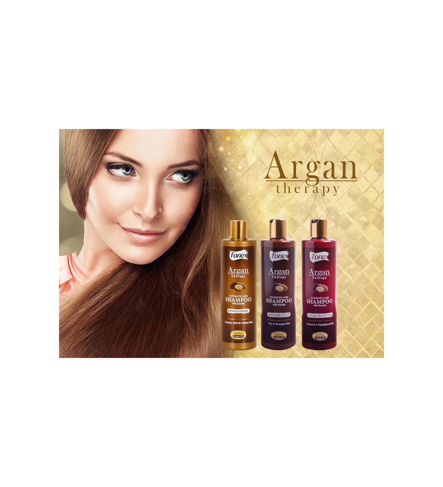 Fonex ARGAN THERAPY ULTIMATE CARE SHAMPOO 375 ML