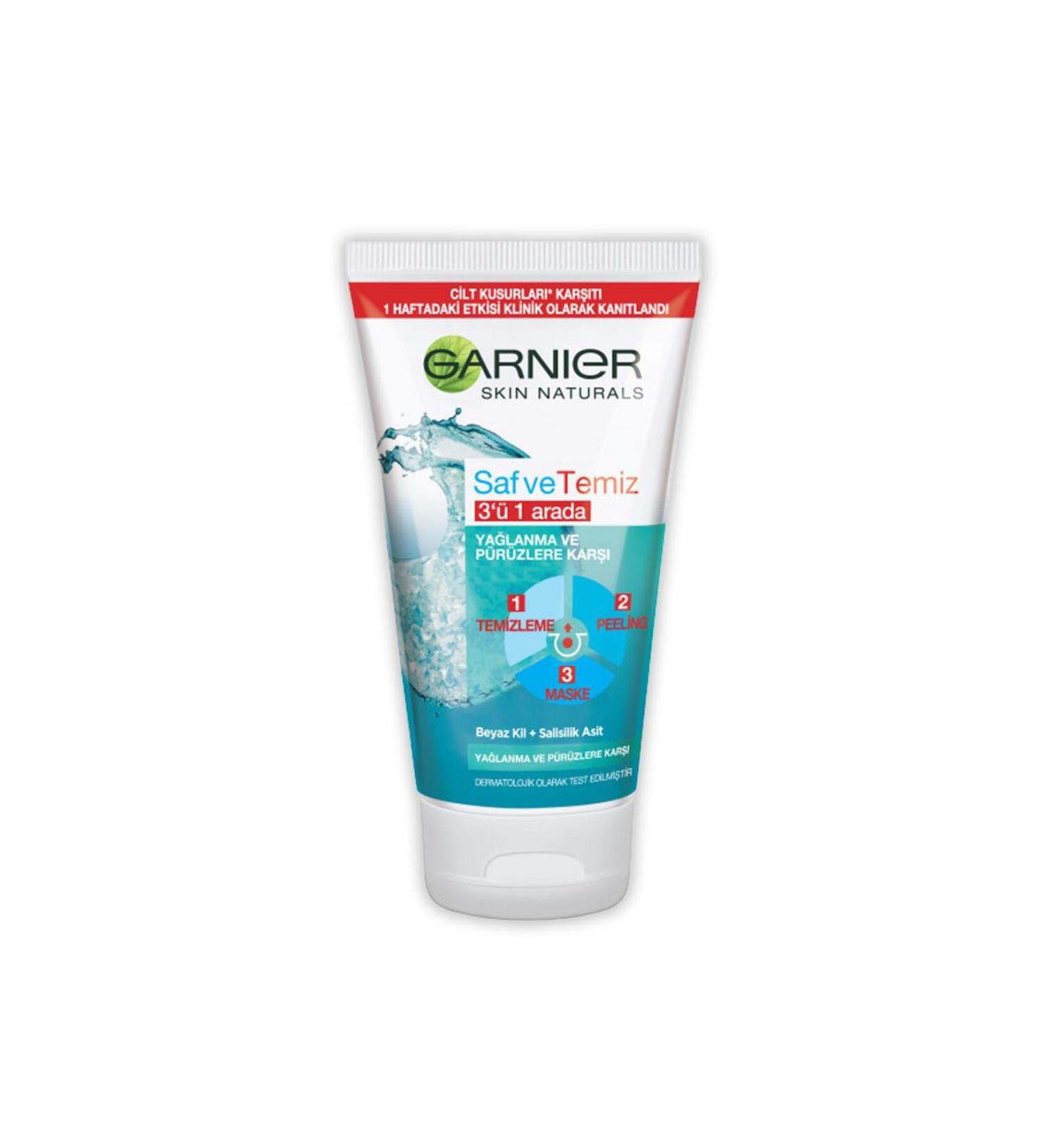 Garnier 3 in 1 Pure and Clean 150 ml