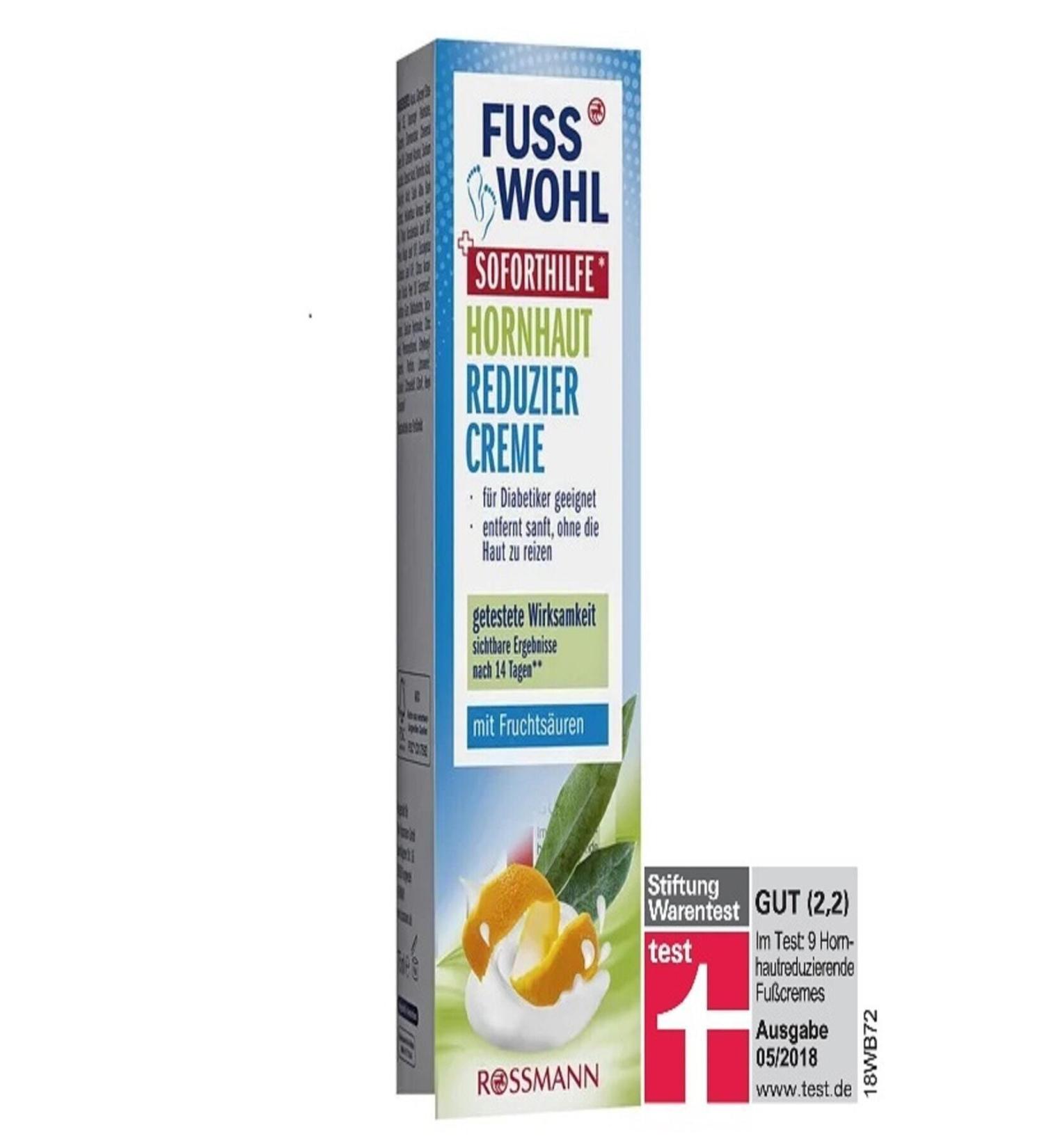 Fusswohl Foot Cracked Rough Feet Special Care Cream