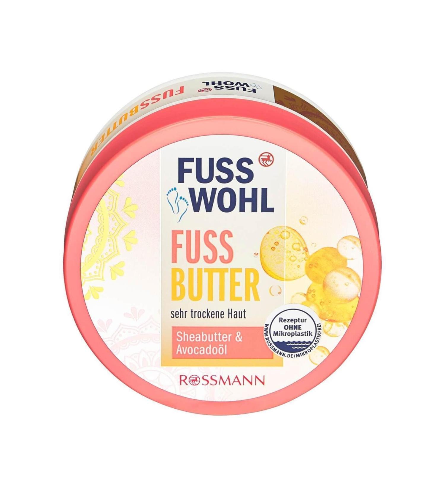 Fusswohl Brand: Foot Cream Shea & Avocado Oil 200 Ml Category: Foot Cream