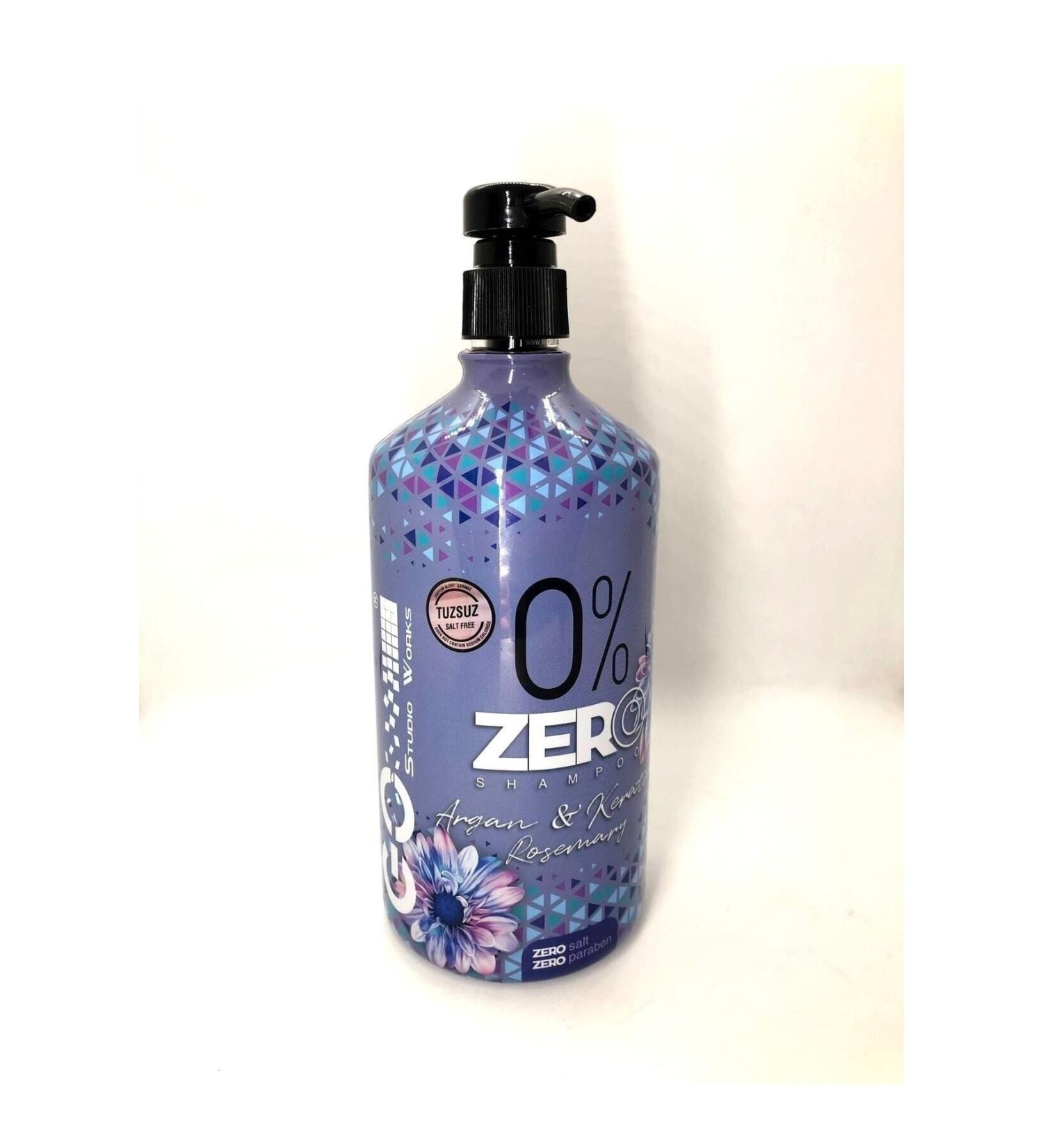 Go Studio Works Keratin Argan Rosemary Salt-Free Shampoo 1000 Ml