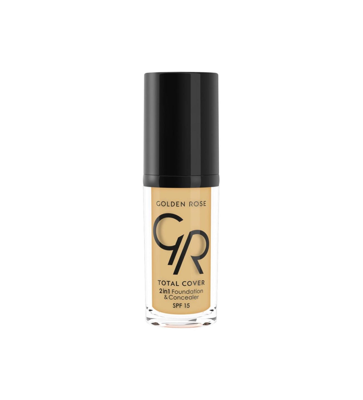 Golden Rose Total Cover 2in1 Foundation & Concealer 23
