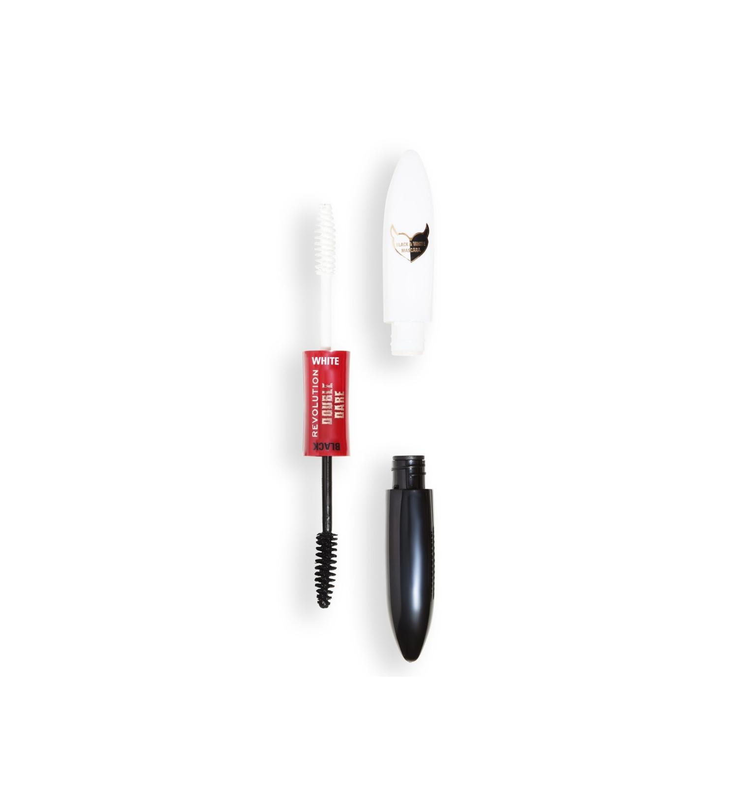 Revolution Truly Sinful Double Ended Black and White Mascara - Buy Online on GoSupps.com