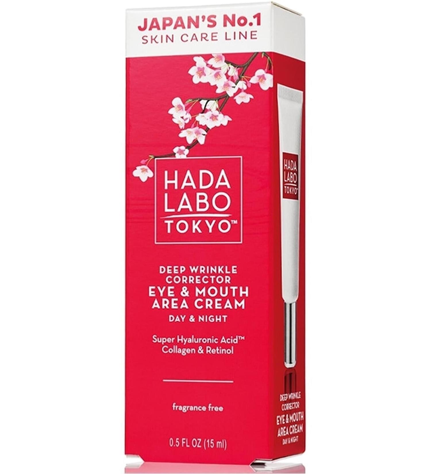 Hada Labo Tokyo Eye and Mouth Contour Anti-Wrinkle Cream 15ml