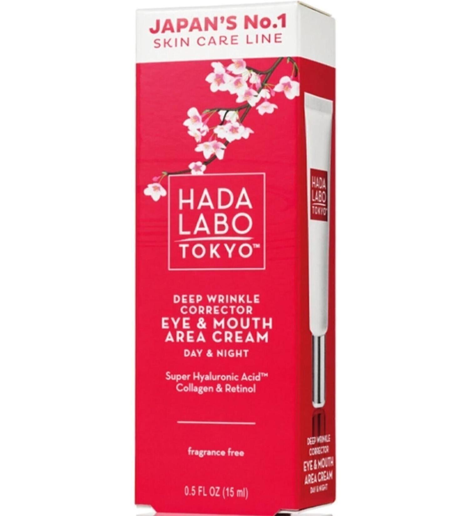 Hada Labo Tokyo Eye and Mouth Contour Anti-Wrinkle Cream 15 ml