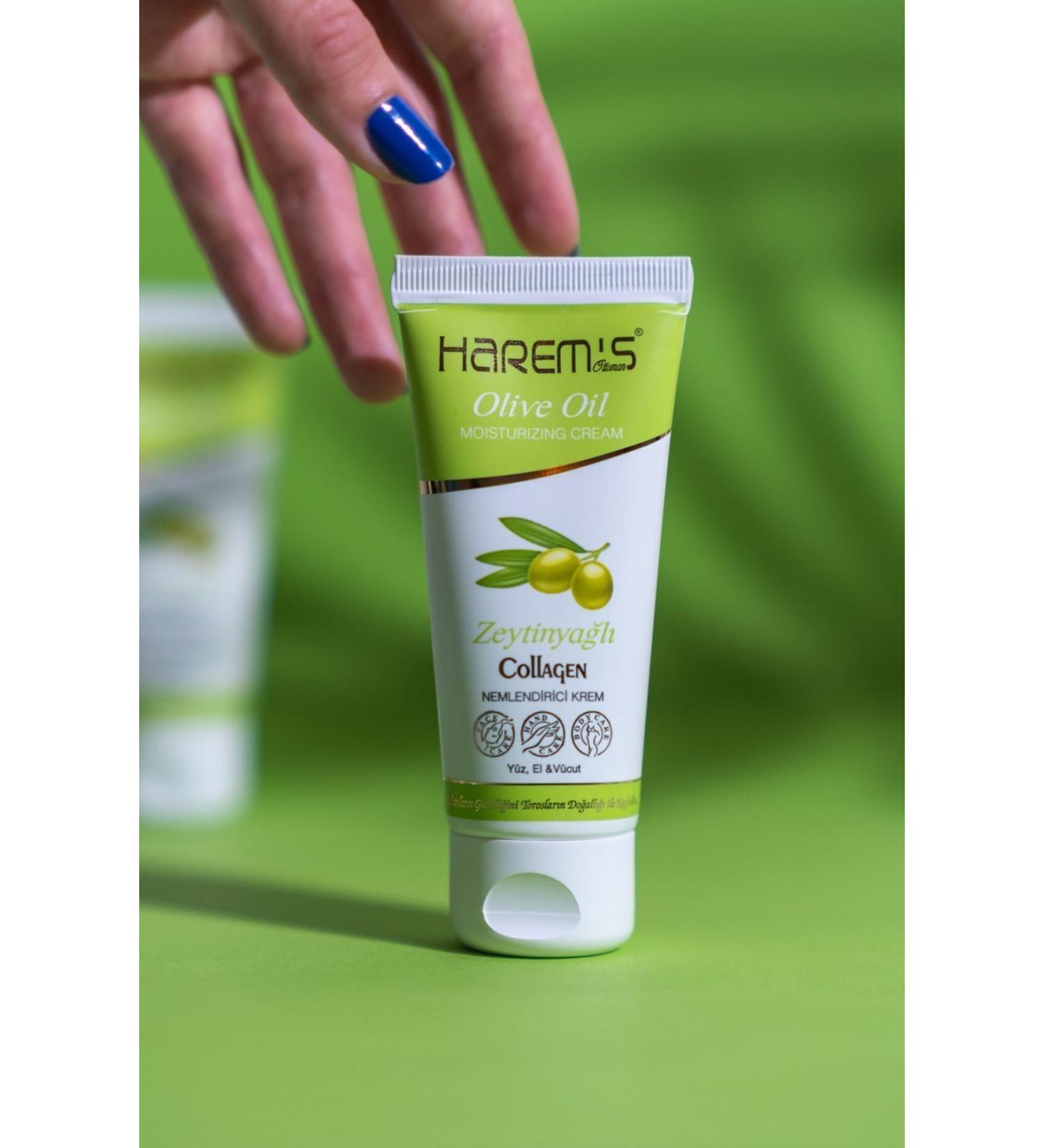 HAREM'S Natural Olive Oil Hand and Body Cream 50 ml