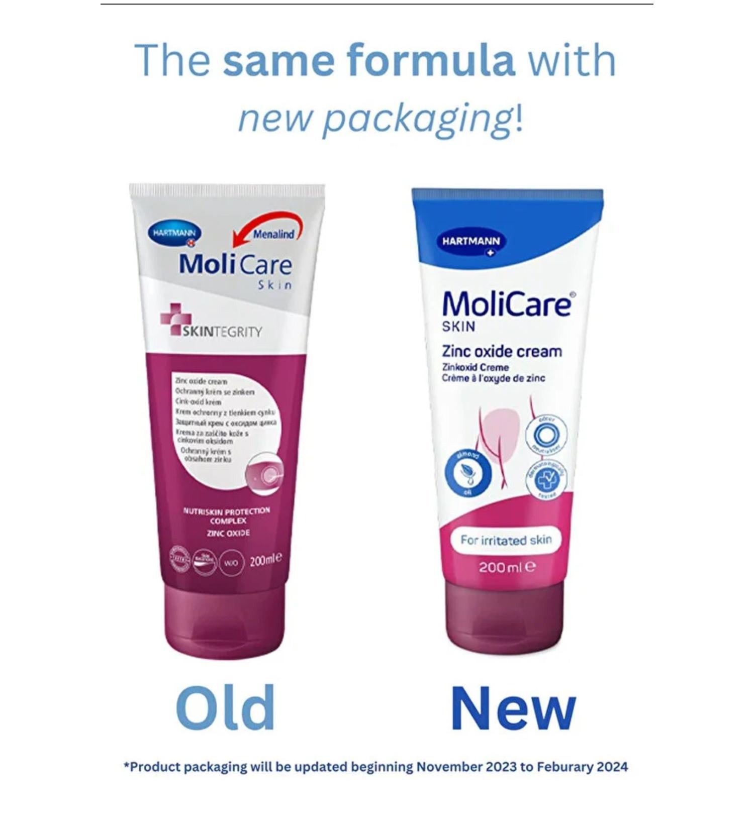 Hartmann Menalind Molicare Zinc Oxide Cream