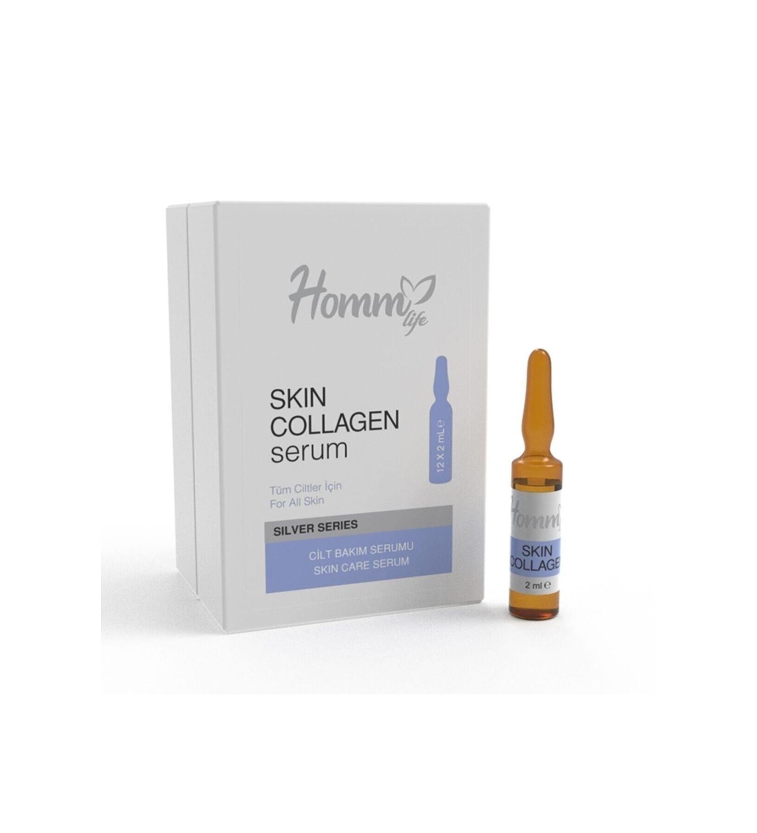 HOMM HERBAL PRODUCTS -Life Skin Collagen Serum (For all Skin Types) - 2 Ml X 12 Pieces