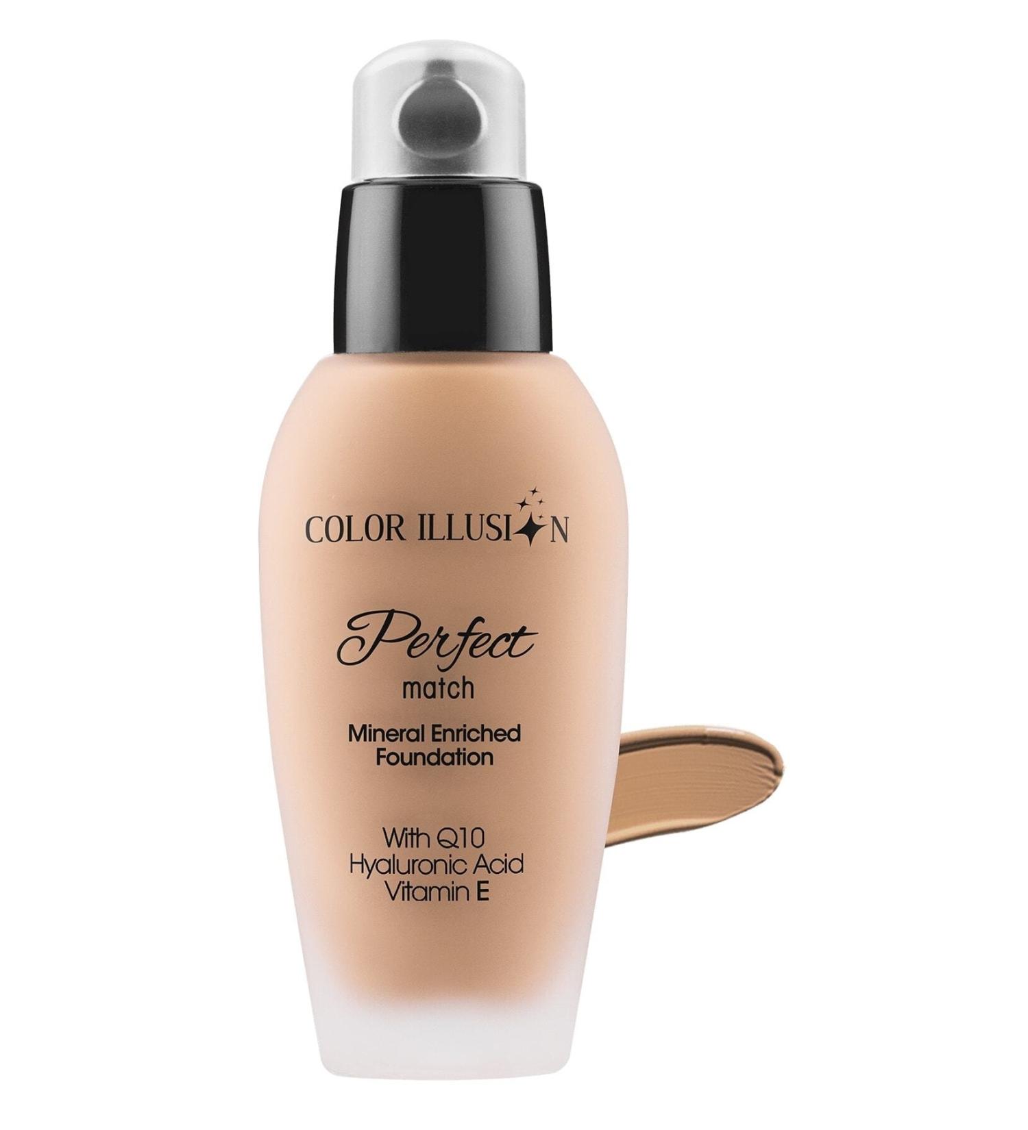 Huncalife CI Perfect Match Foundation - Caramel 35 Ml