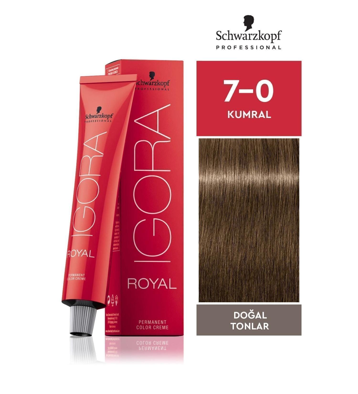 Igora Royal Natural Tones 7-0 Blonde 60ml - Buy Online on GoSupps.com