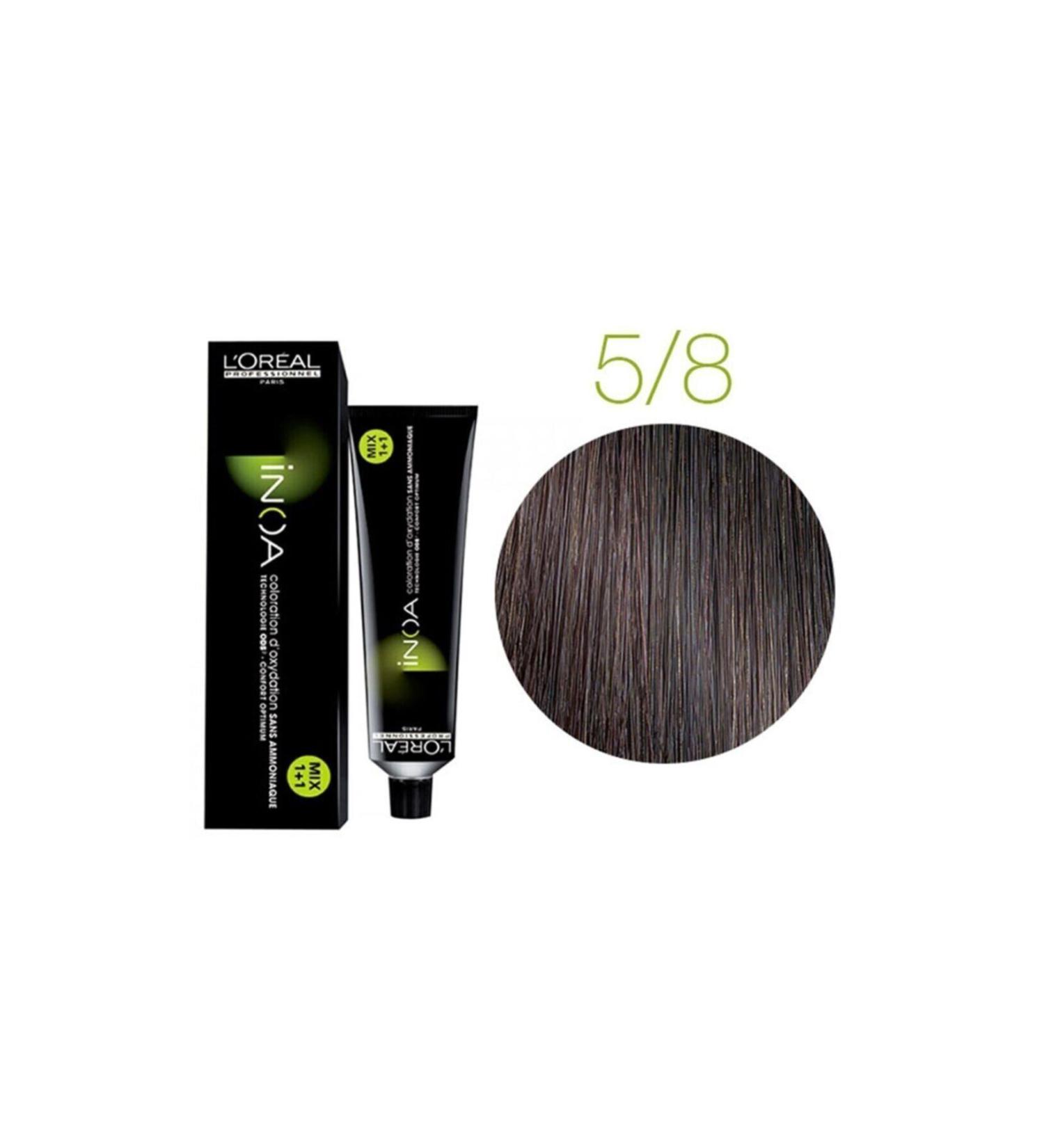 INOA No: 5.4 Hair Dye 60 G (without oxidant) nhr080101