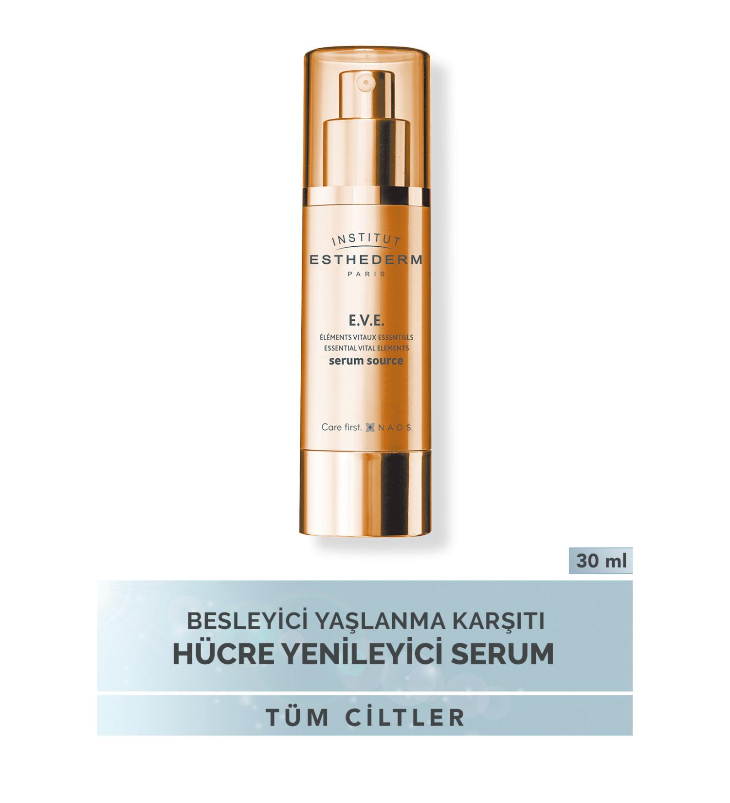 INSTITUT ESTHEDERM EVE SERUM SOURCE HELPING CELL RENEWAL NUTRITIONAL & REPAIRING SKIN CARE SERUM 30 ML DK RN589
