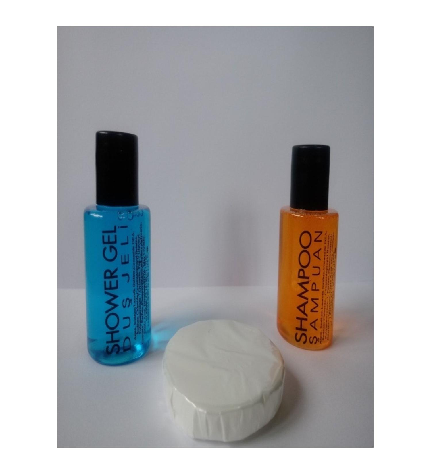 pekin 100 Hotel Bathroom Shower Shampoo + Shower Gel + Bath Soap