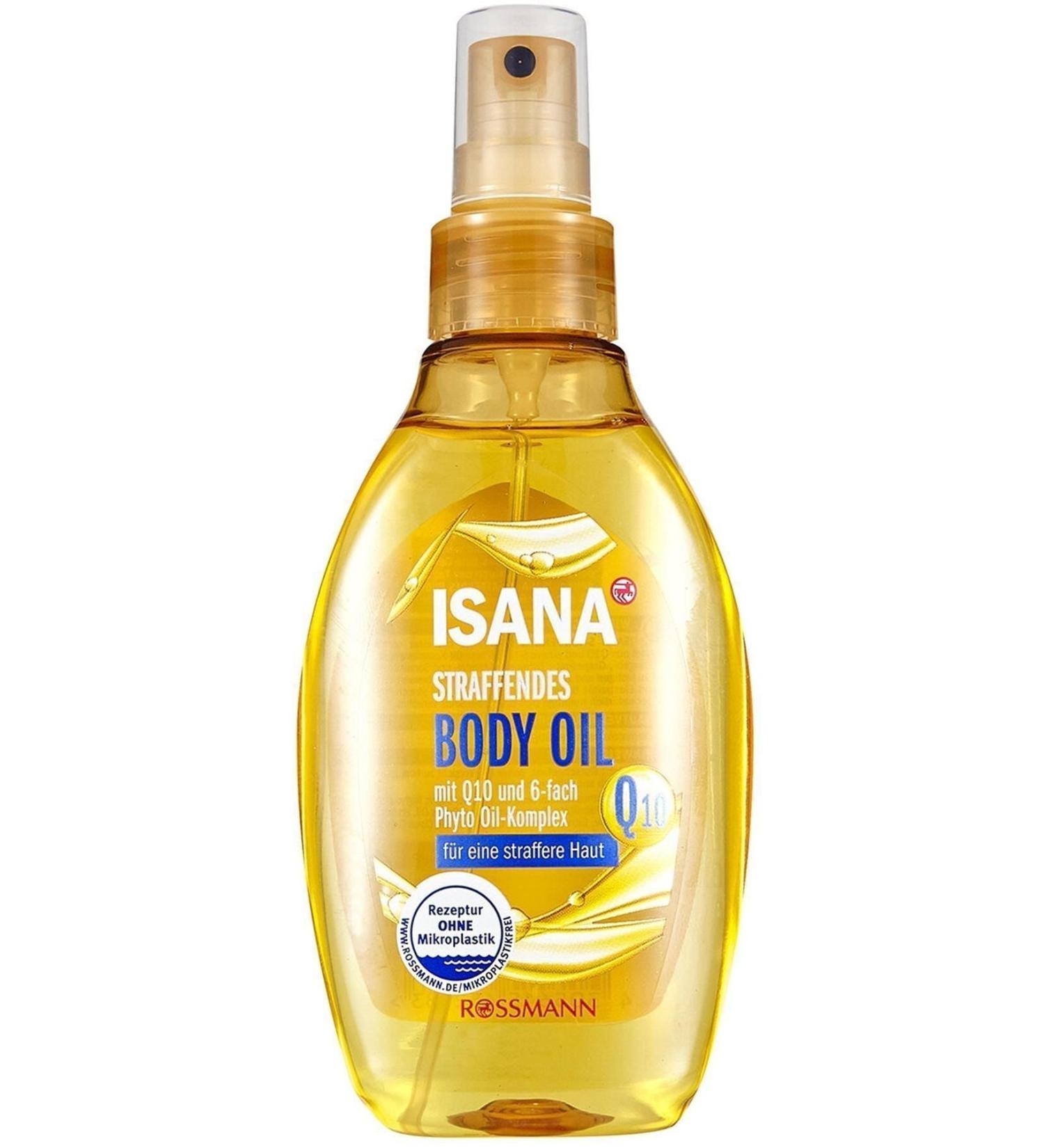 ISANA Body Care Oil Spray Q10 & 6-Fold Effective Herbal Oil Complex 150 Ml - Buy Online on GoSupps.com