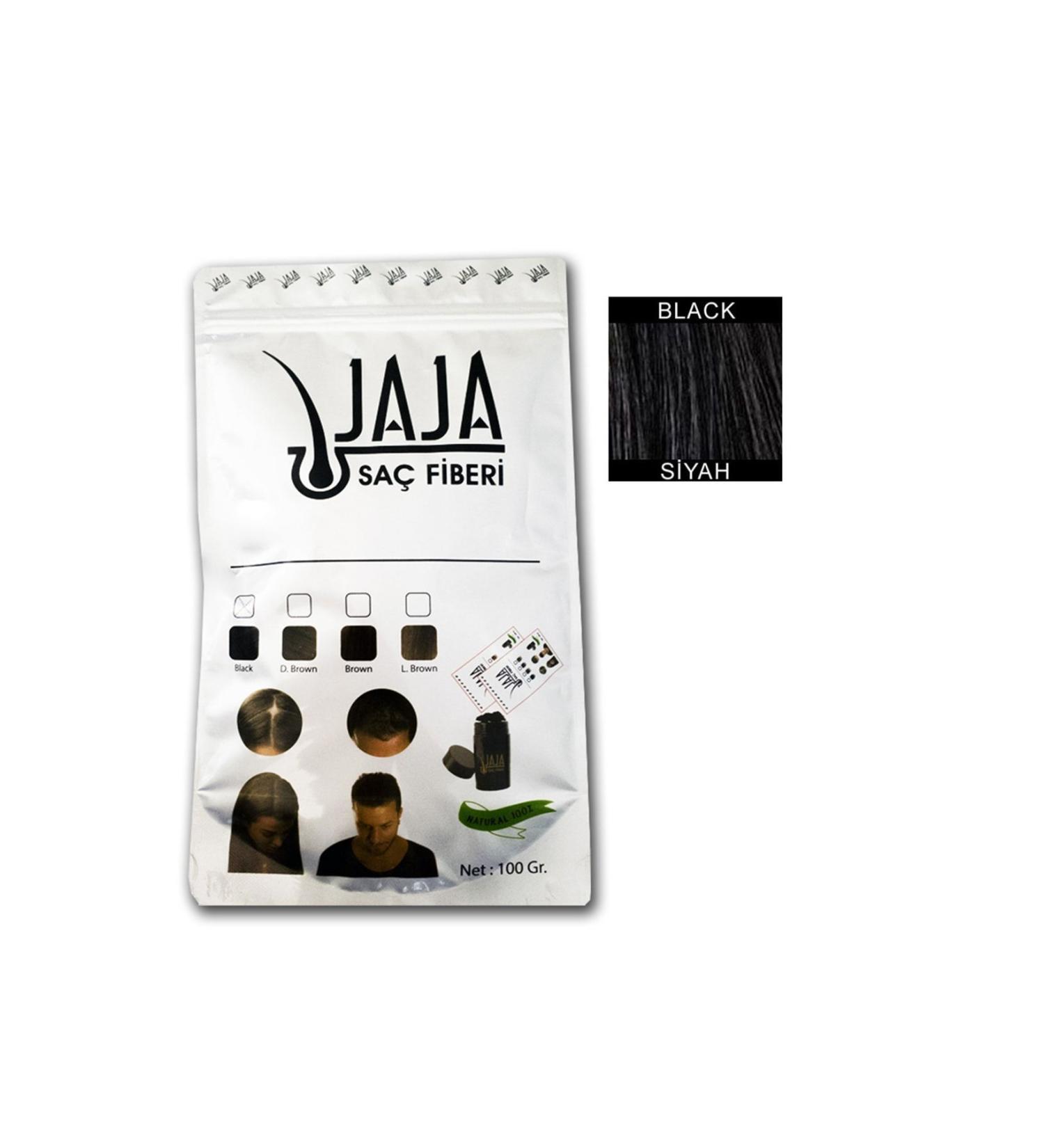 Jaja 100 gr Black Topical Hair Powder Hair Fiber - Buy Online on GoSupps.com