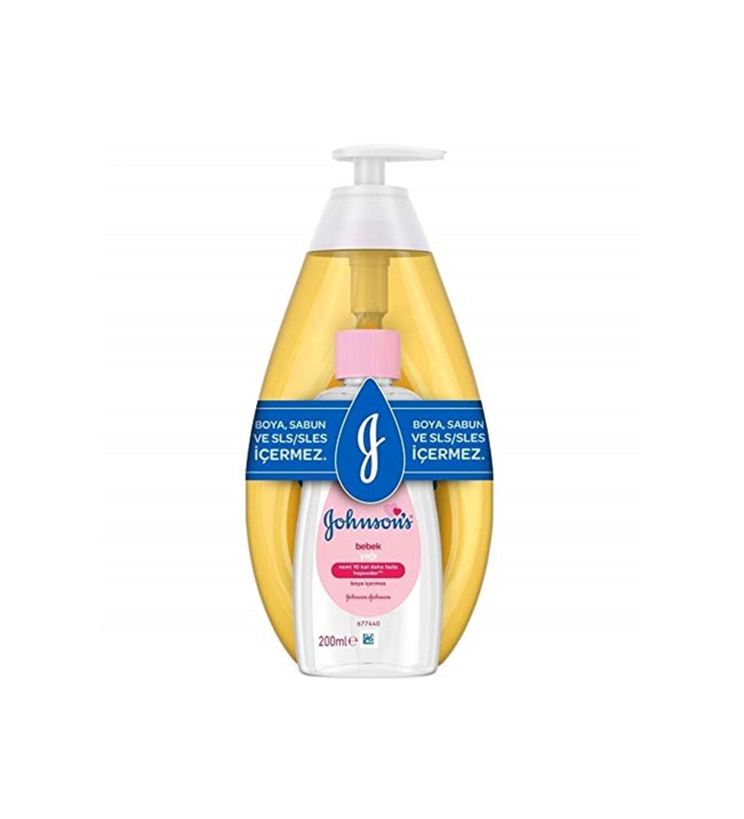 Johnson's Brand: Baby Shampoo 750ml Baby Oil Gift 200ml Category: Shampoo
