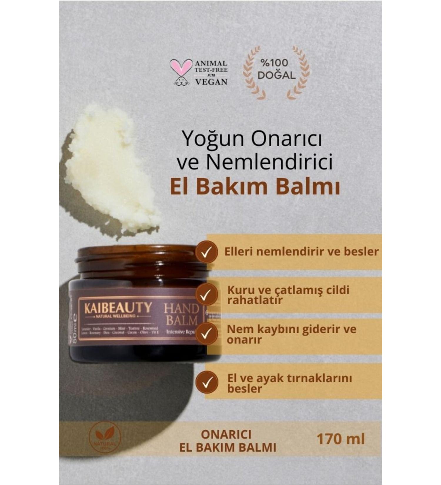 KAIBEAUTY Intensive Moisturizing and Repairing Hand Care Balm (0 NATURAL CONTENT BALM) 50ml - Buy Online on GoSupps.com