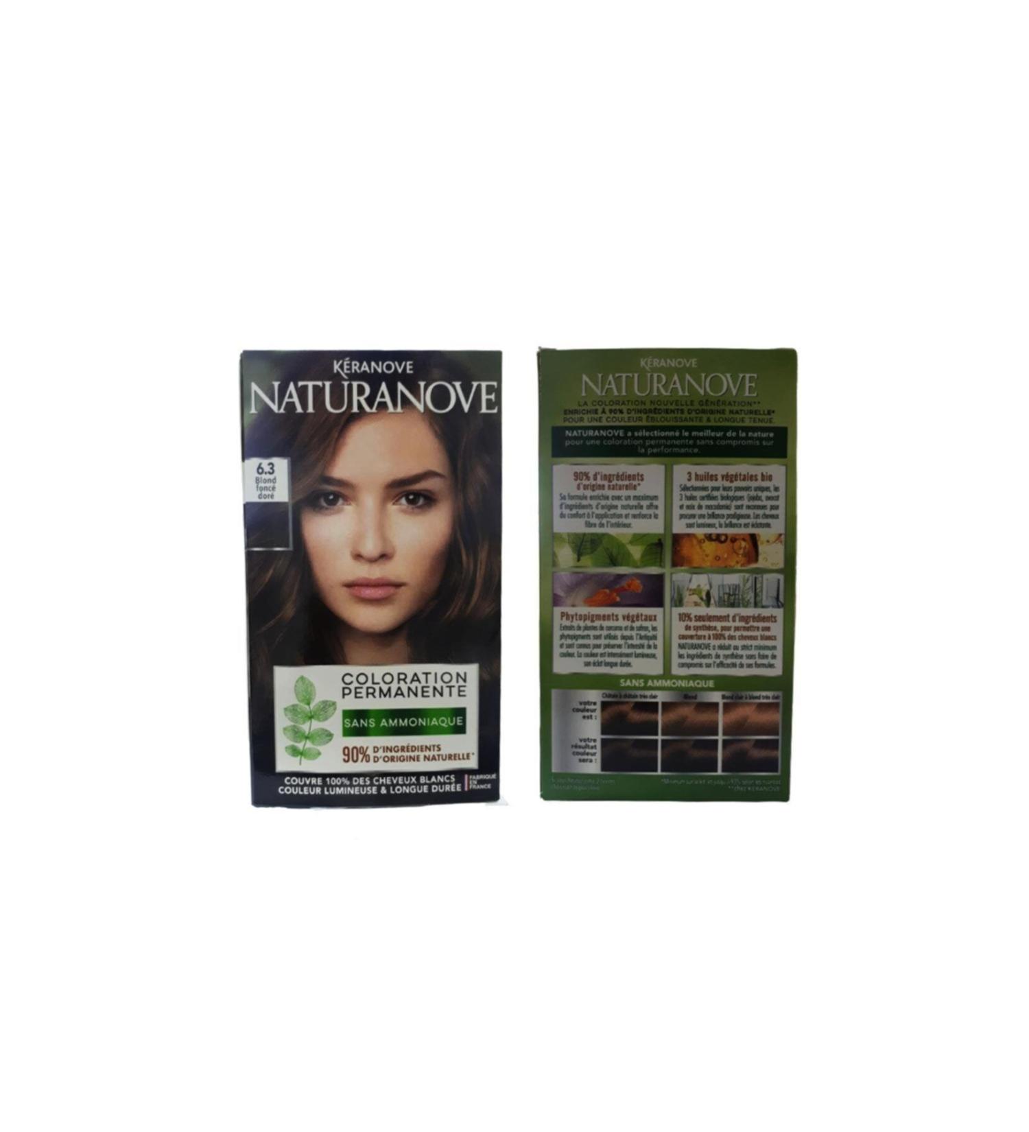 Keranove Oleo Color Color Permanente Hair Dye 6.3 Blond Fonce Dore