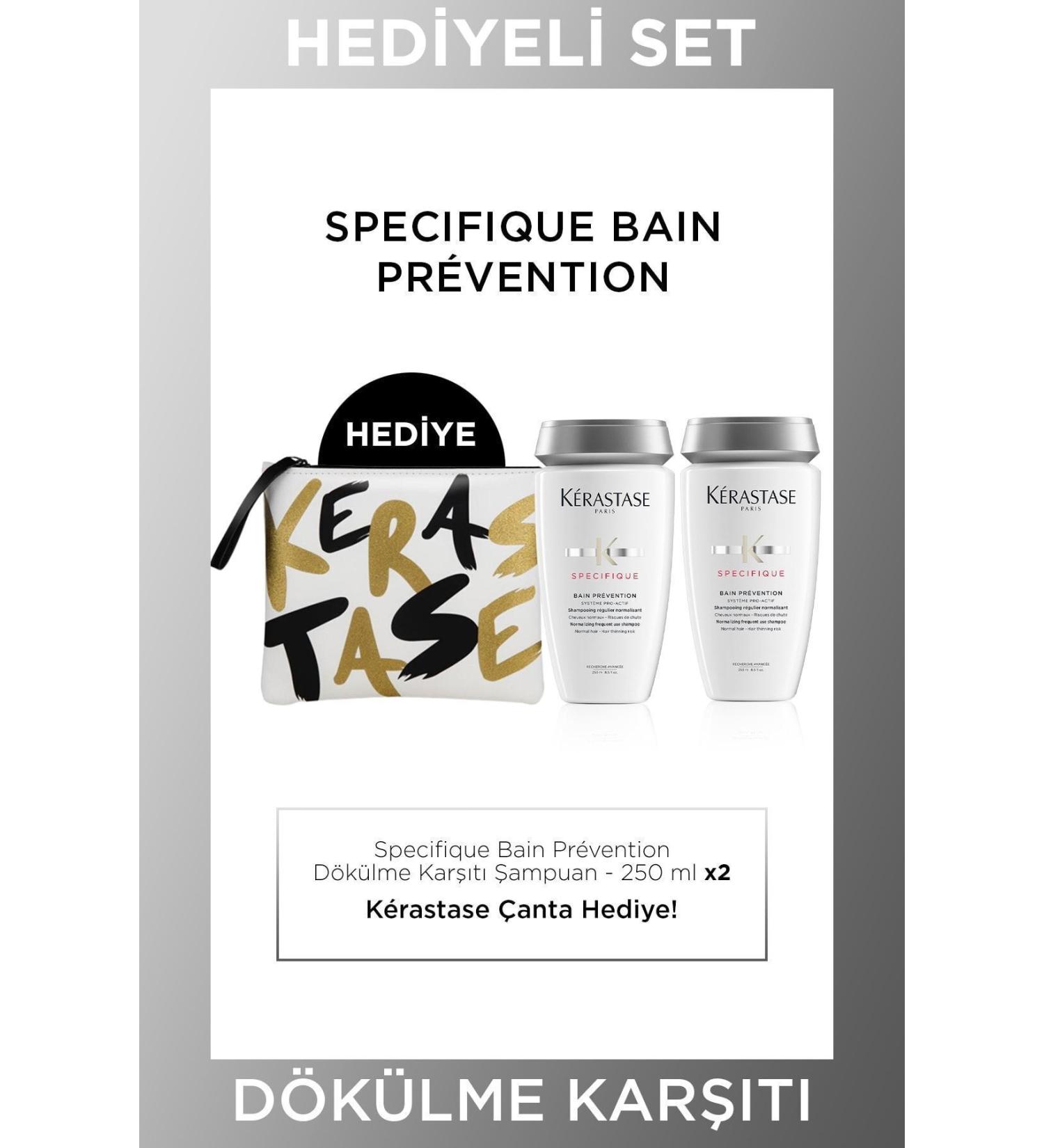 Kerastase Bain Prevention Anti-Hair Loss Shampoo X2 - Buy Online on GoSupps.com