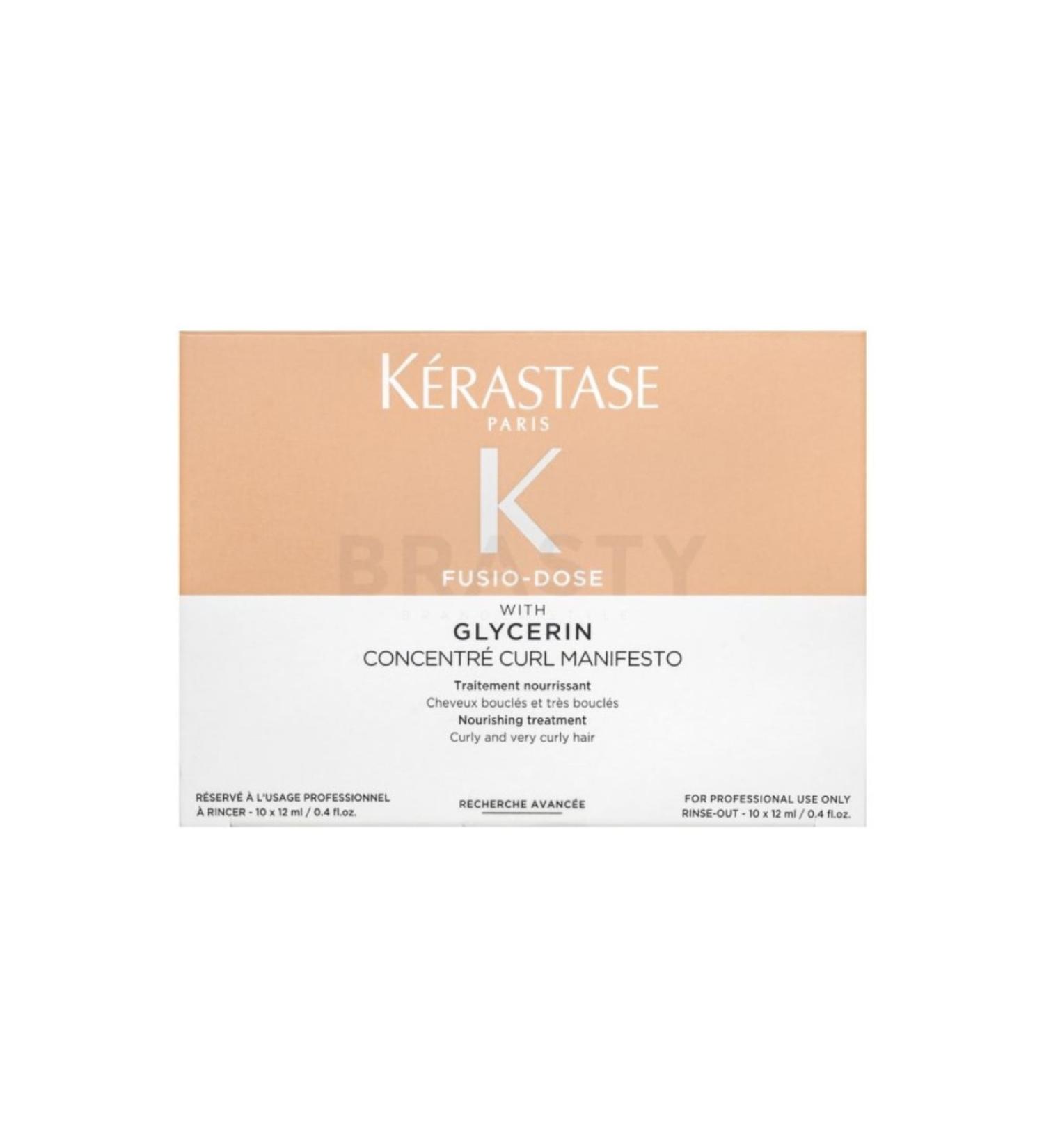 Kerastase Concentre De Forme Curl and Very Curly Hair Fusio-dose 10 X 12 Ml