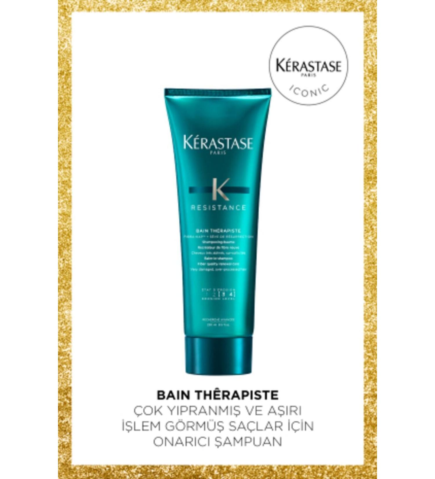 K RASTASE Natural Resistance Therapist Bain Th rapiste Very Worn Out And Excessive 5... NesliBeauty