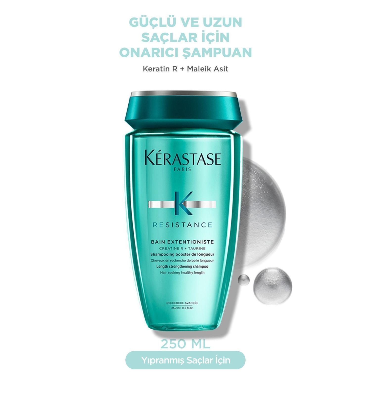 Kerastase //Resistance Bain Extentioniste Shampoo for Strong Hair that Extends 250 Ml sevgilig lker42