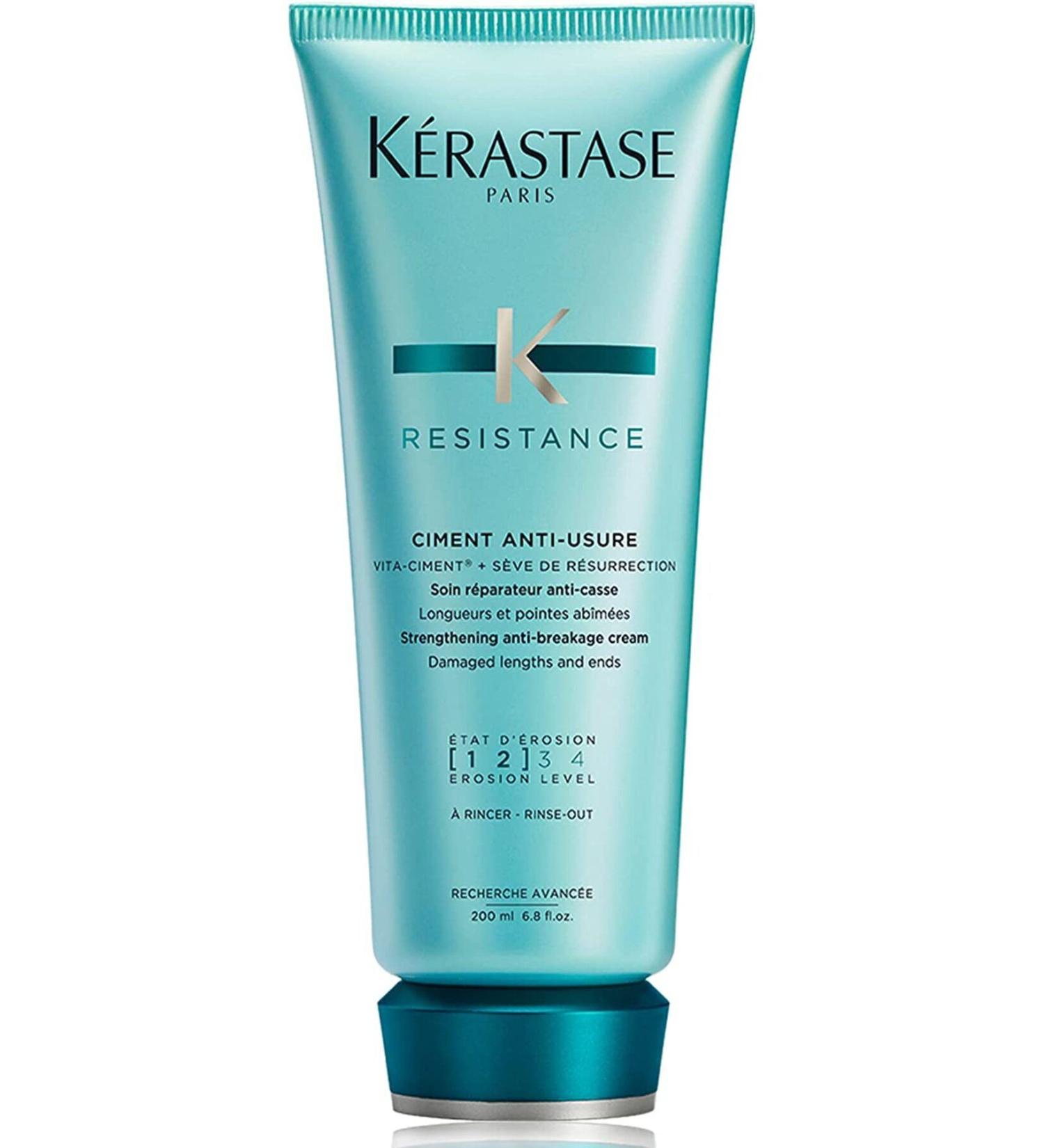 Kerastase Resistance Ciment Anti Usure-Strengthening Care Cream for Damaged Hair 200 ML CYT4487 - Buy Online on GoSupps.com