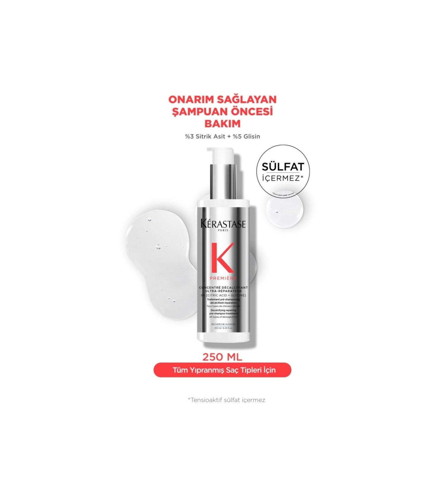 Kerastase tsty 18Premiere Concentre Decalcifiant Ultra Reparateur Pre-Care Shampoo 250ml SVGLGL.18