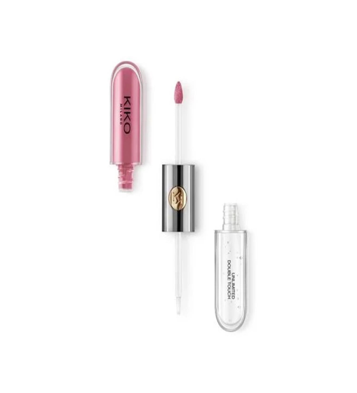 kiko milano Unlimited Double Touch-Long Lasting Intense and Shiny Finish Shiny Lipstick